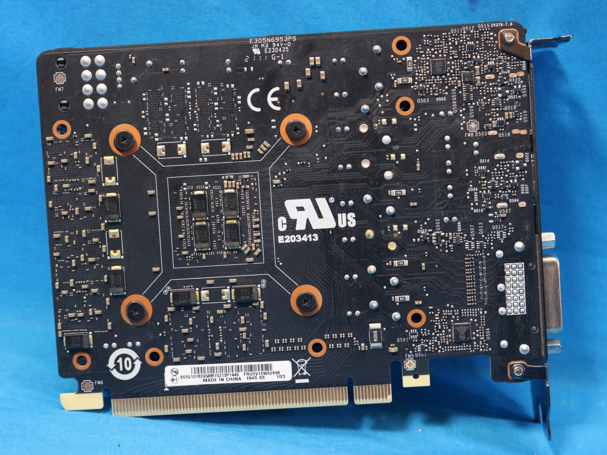 Lenovo NVIDIA GeForce GTX 1660 Super 6GB GDDR6 PCIe 3.0 Desktop GPU MS-V379 VER: 7.0 FRU5V10W62696