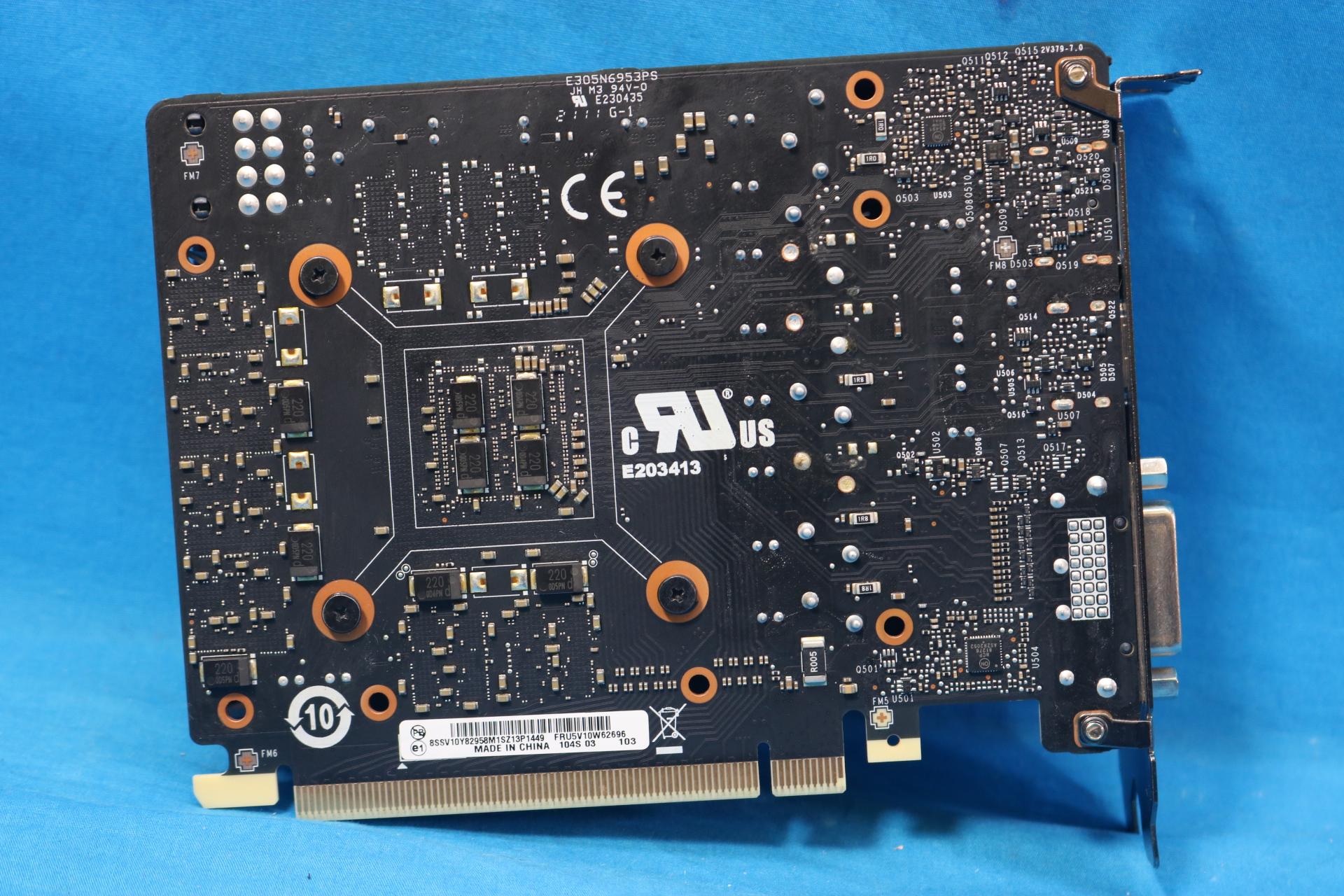 Lenovo NVIDIA GeForce GTX 1660 Super 6GB GDDR6 PCIe 3.0 Desktop GPU MS-V379 VER: 7.0 FRU5V10W62696