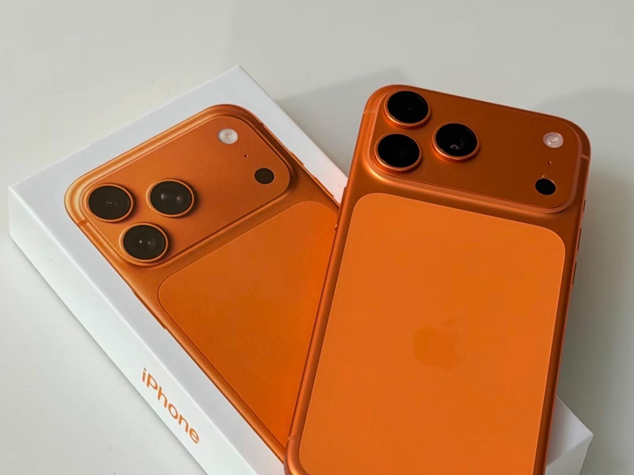 iPhone 17 Pro Max 1 TB Cosmic Orange