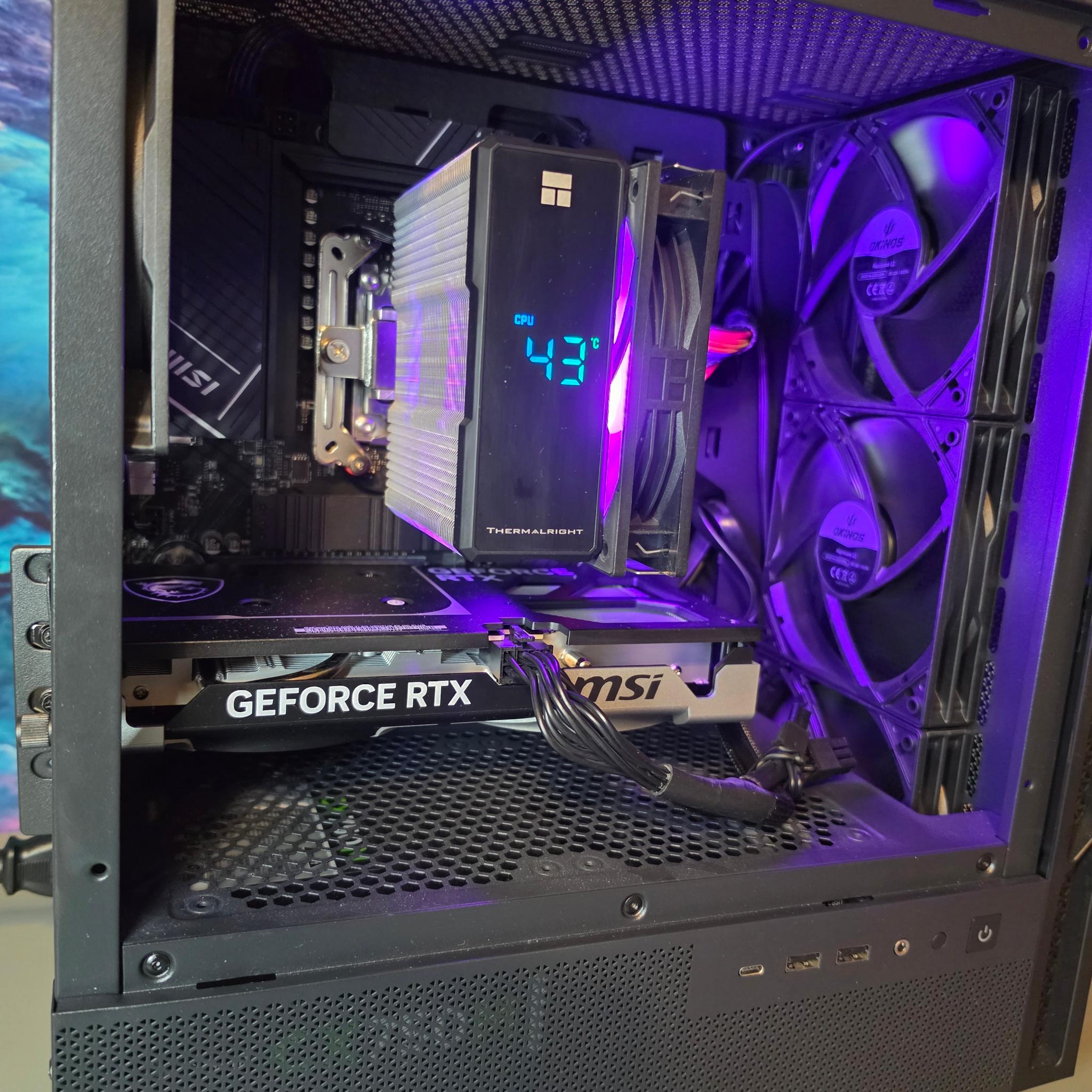 MSI RTX 5060ti 8gb + Ryzen 7600x PC Build #59