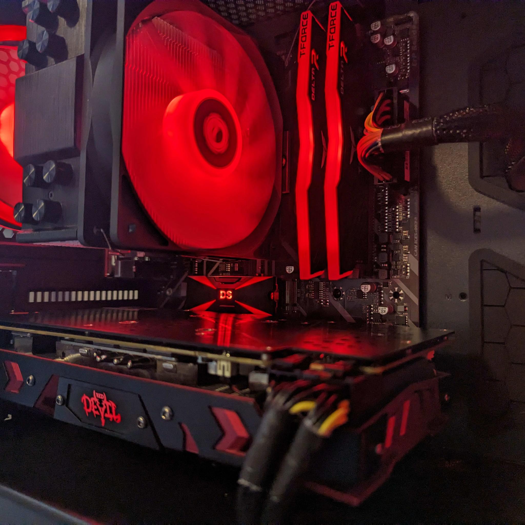 Mid level gaming PC Ryzen 7 5800X, 16GB DDR4, 1TB SSD, RX 580 8GB