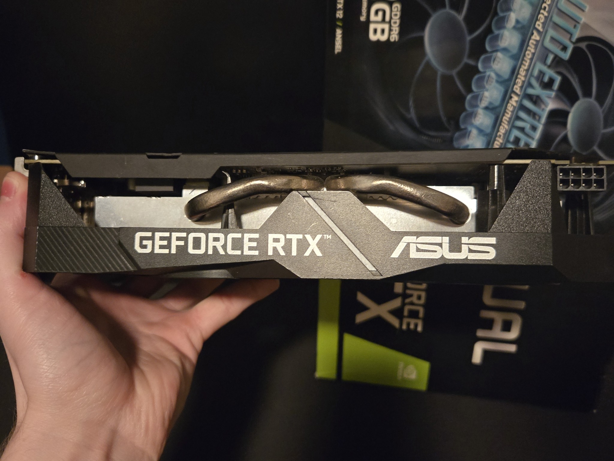 ASUS NVIDIA GeForce RTX 2060 12GB GDDR6 Graphic Card ( DUAL-RTX2060-O12G-V2)