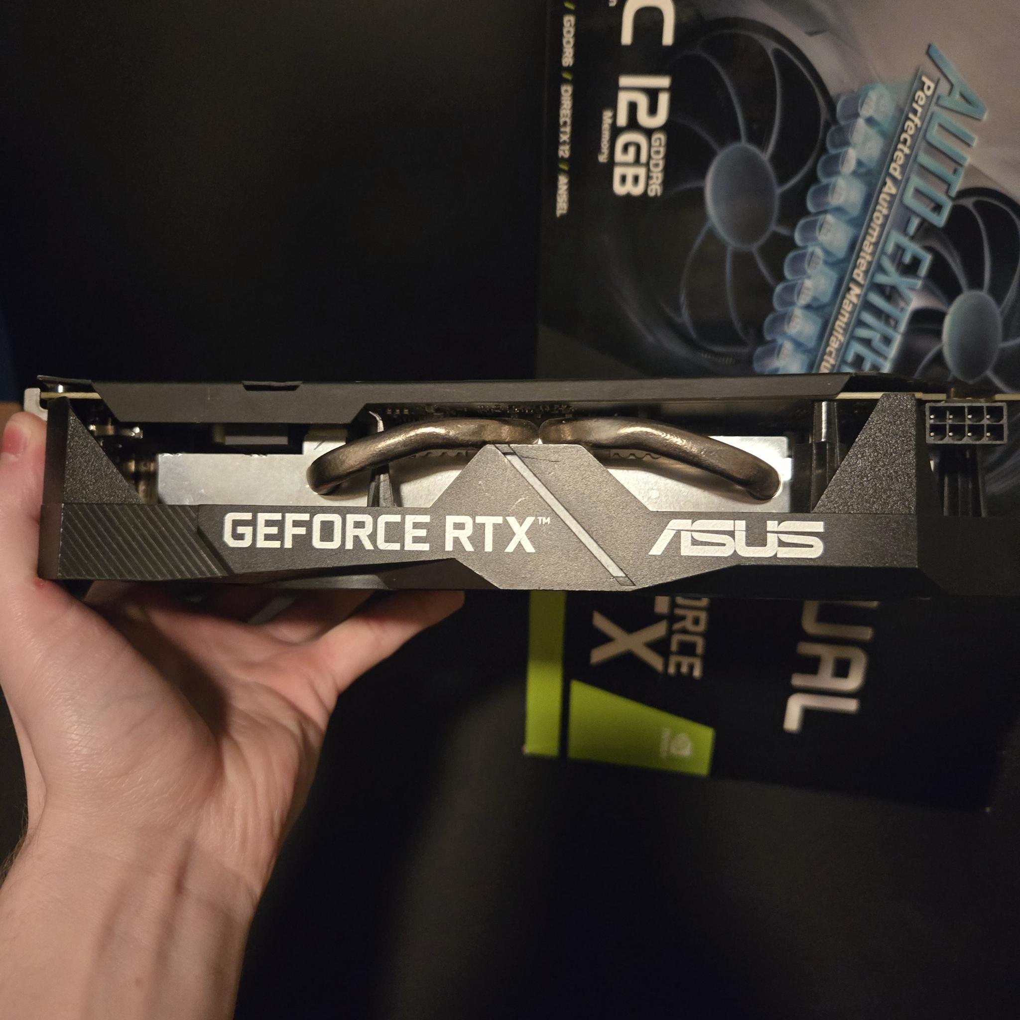 ASUS NVIDIA GeForce RTX 2060 12GB GDDR6 Graphic Card ( DUAL-RTX2060-O12G-V2)