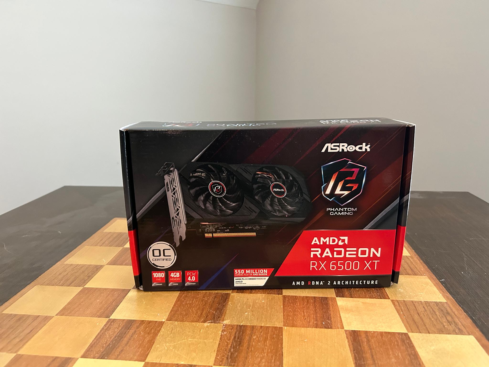 ASRock Phantom Gaming RX 6500XT