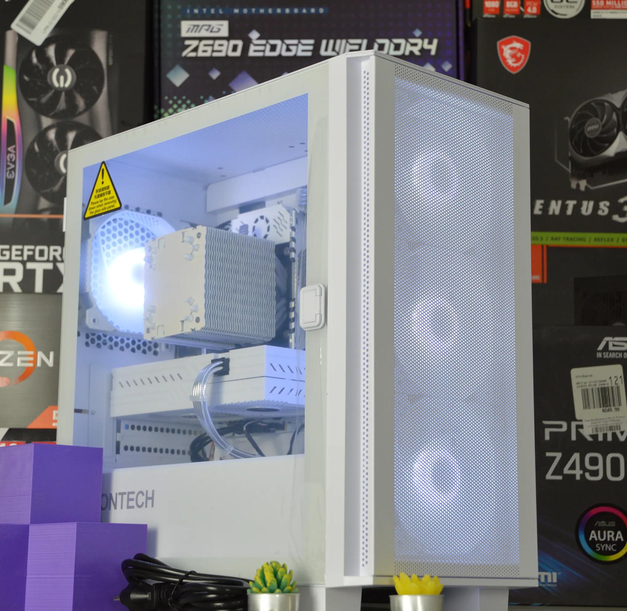 ⚪⚪| RX 580 8GB | INTEL XEON E5 2670 V3 | 16GB RAM | 512GB SSD + 1TB HDD | White-Out |