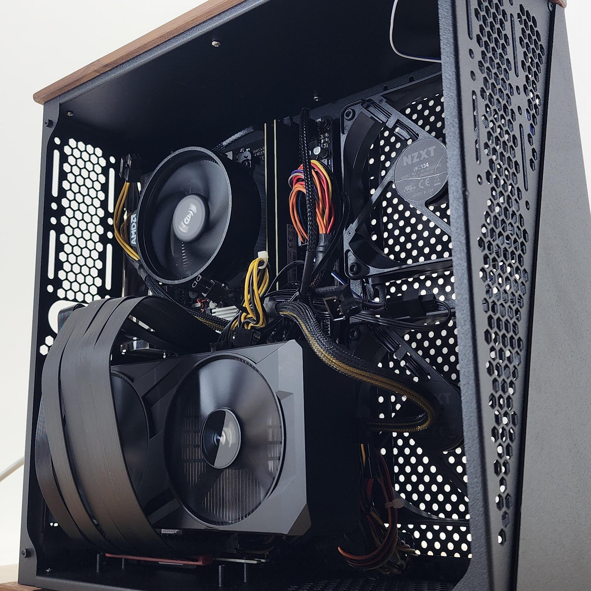 Gaming PC Ryzen 5 5500 16GB RAM 1TB SSD RTX 3050 8GB Windows 11 Computer