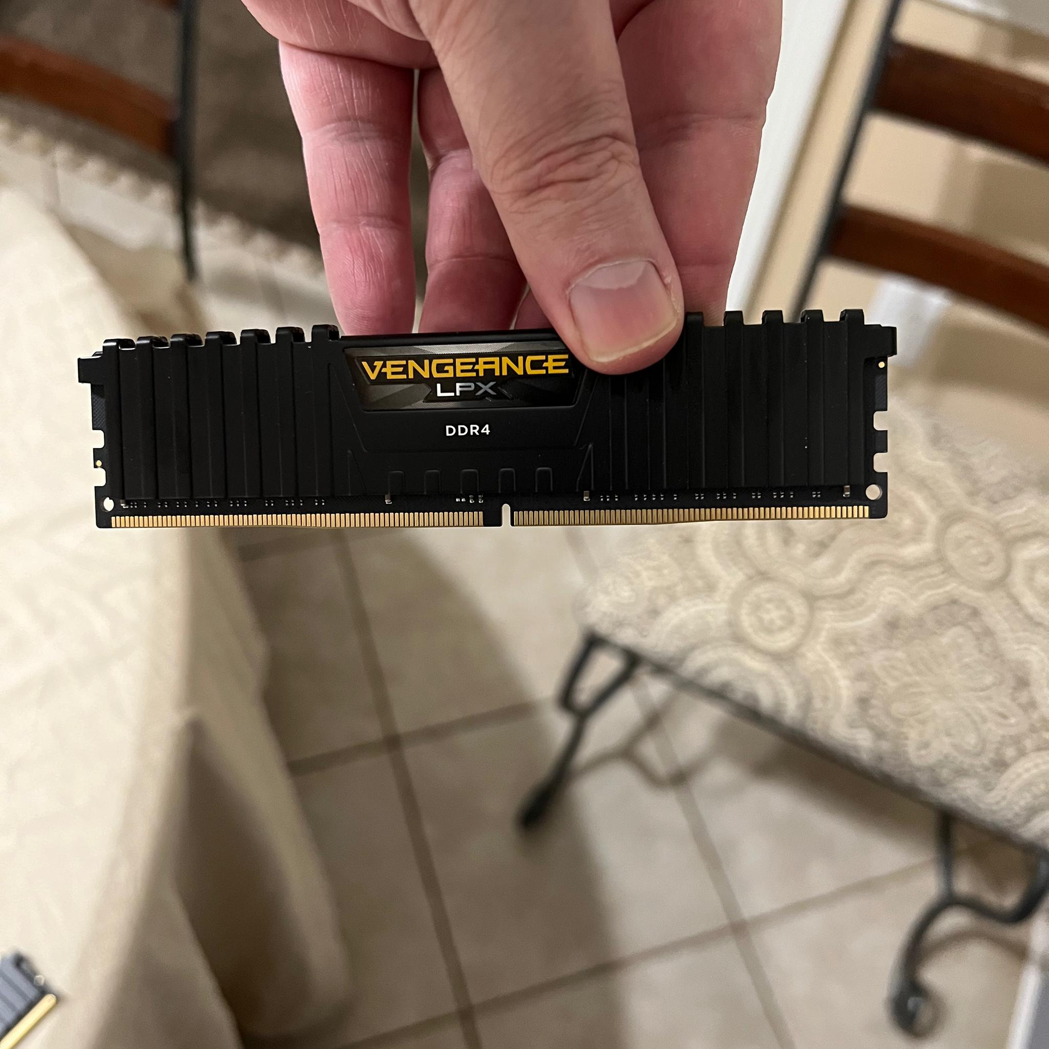 64 Gigs Memory 4 dimms 3200  CL16