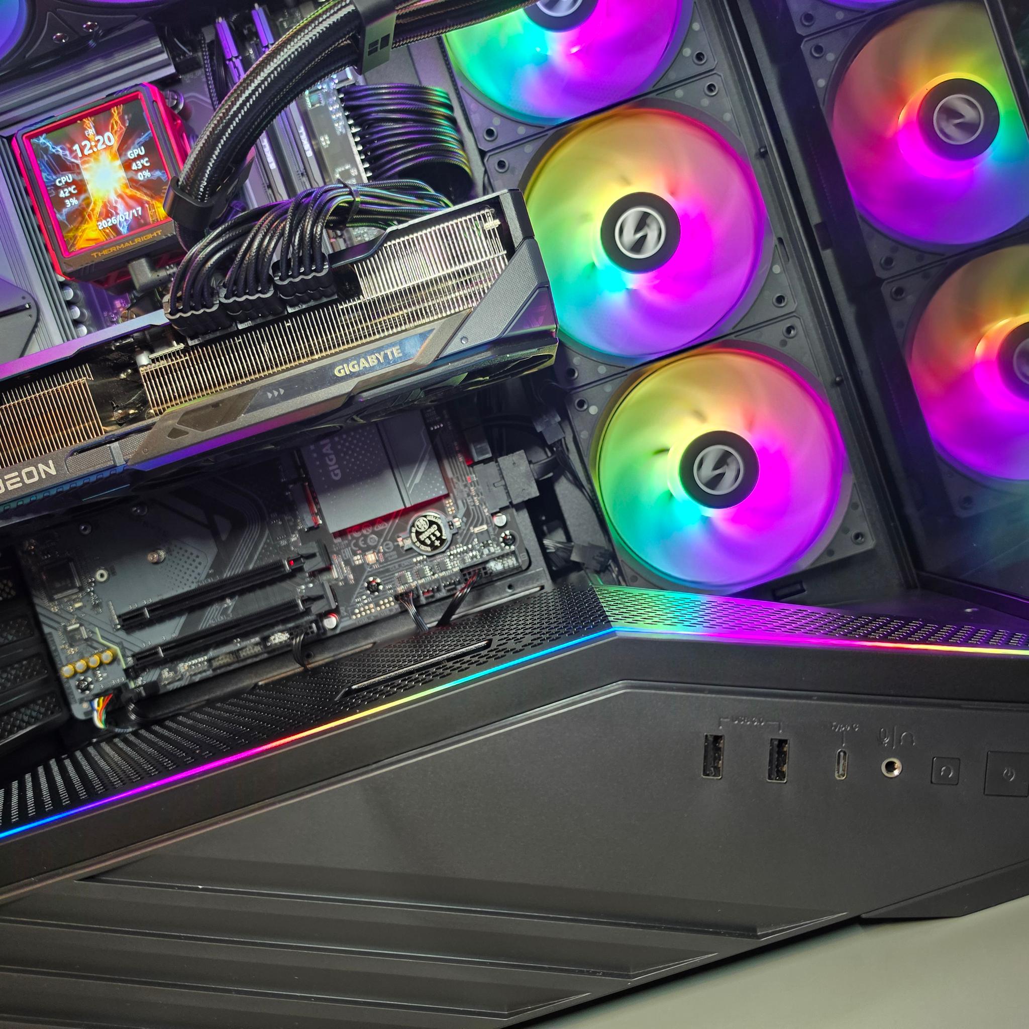 Gigabyte RX 9070 XT 16GB + Ryzen 7800x3d PC Build #70