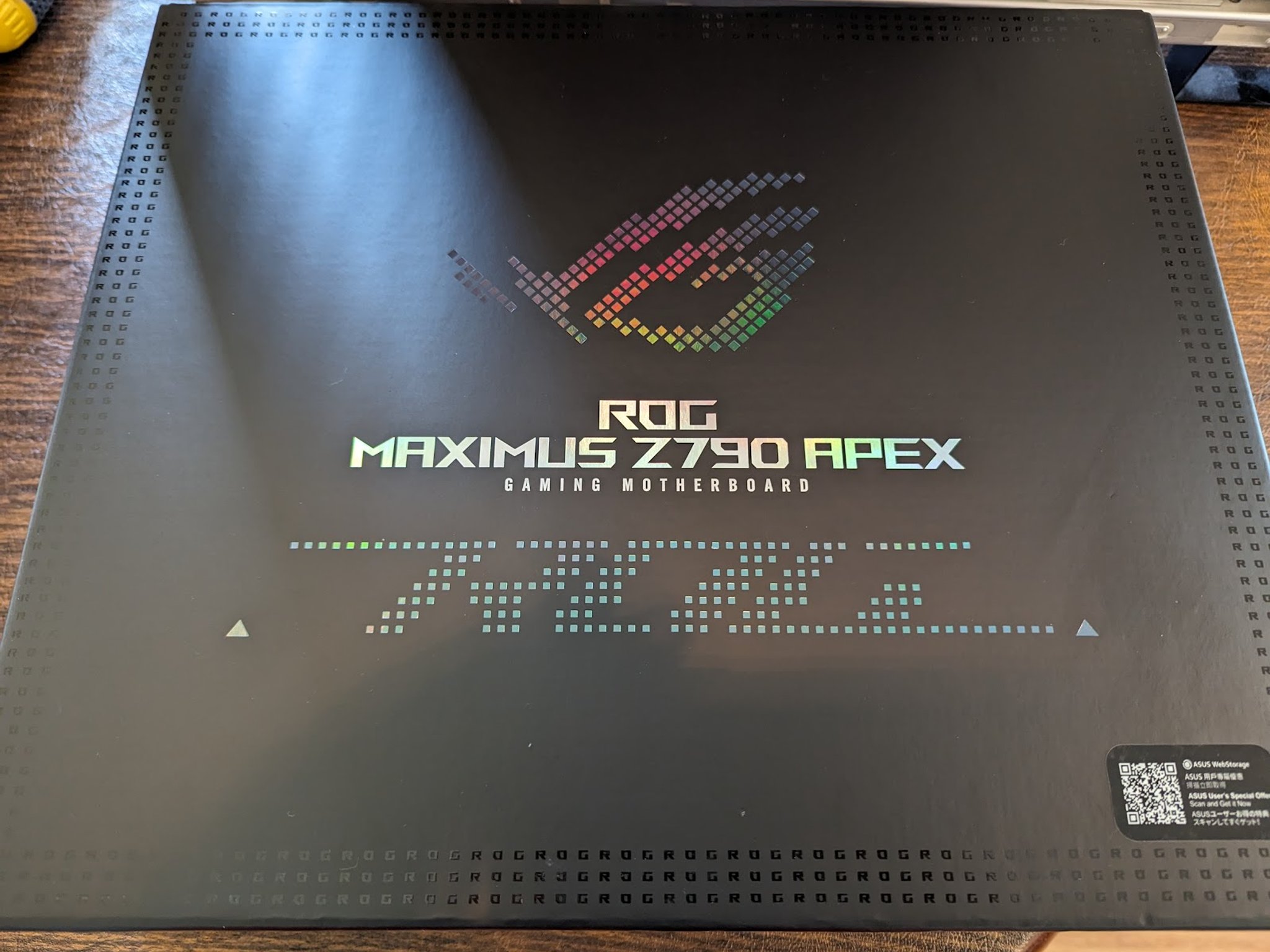 ASUS ROG MAXIMUS APEX INTEL Z790 - NEW IN BOX