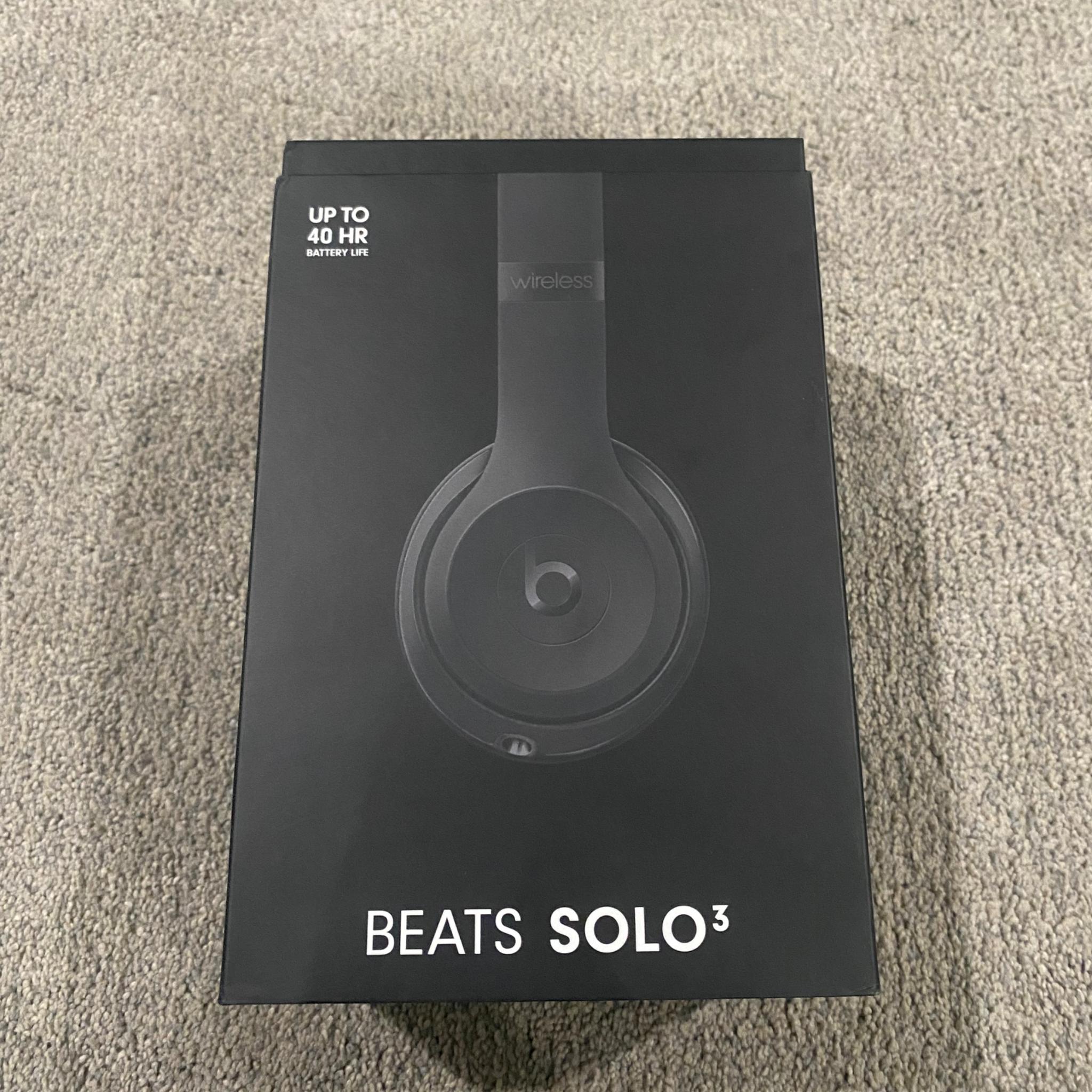 (BRAND NEW) Beats Solo3 On-Ear Wireless Headphones