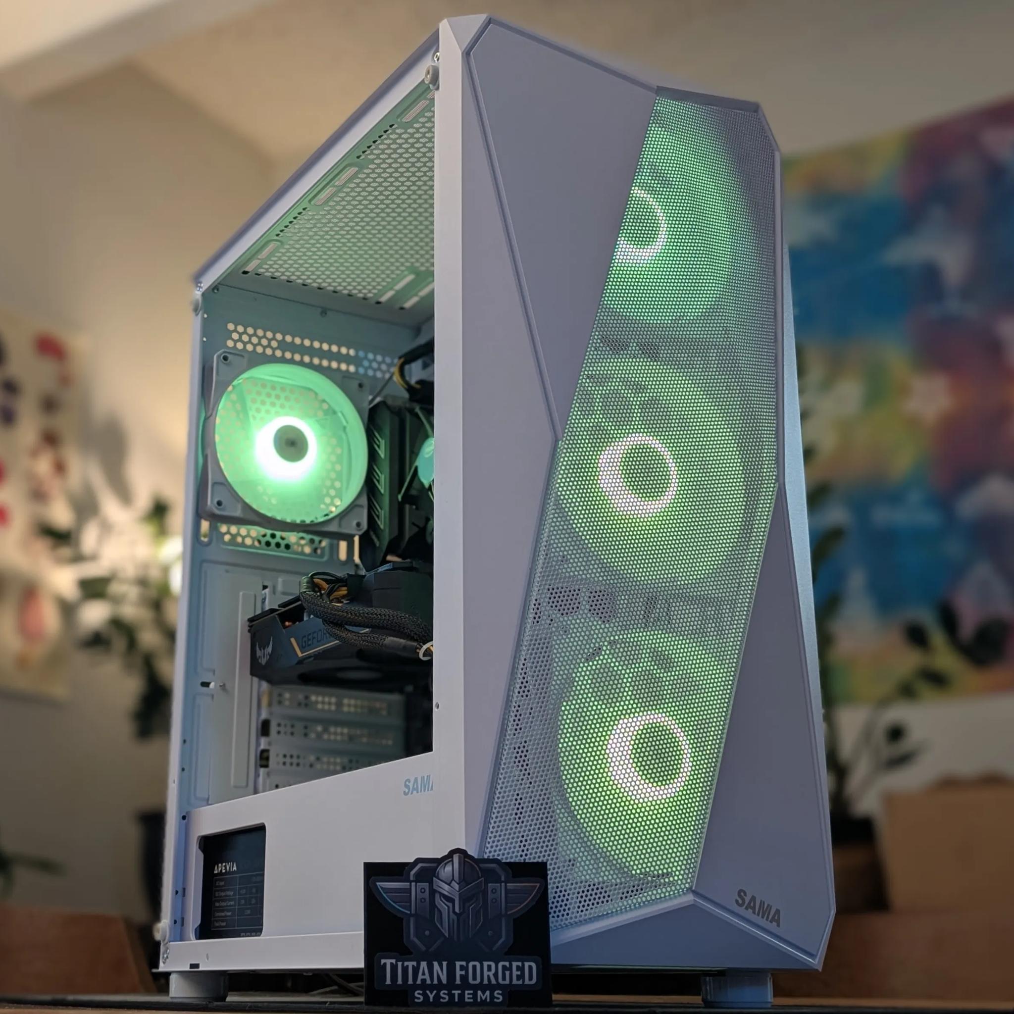 🛡️ BaxCalibur | 1660 Super | i3-9100 | Clean White Starter Build | 16GB DDR4 | 1TB NVMe