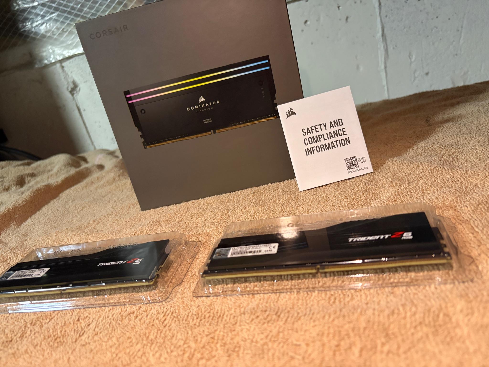 G.Skill 48GB DDR5-7200 MT/s XMP RAM
