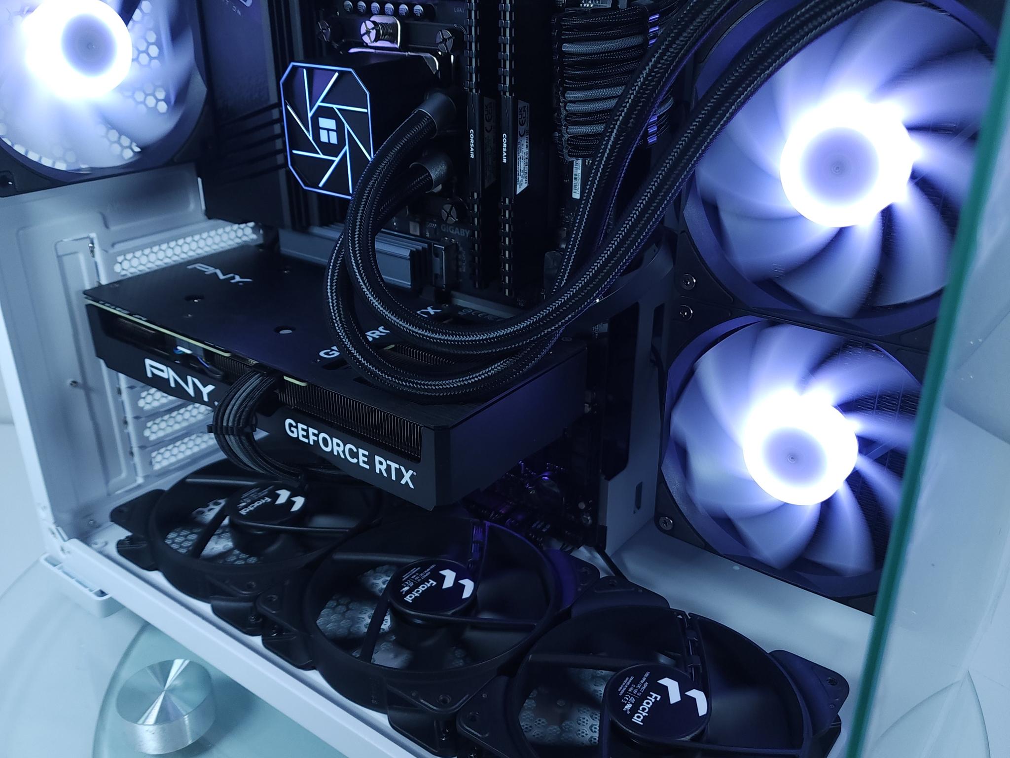 🤍RTX 4070 Super●Core i7 12700KF●1440p Gaming Computer