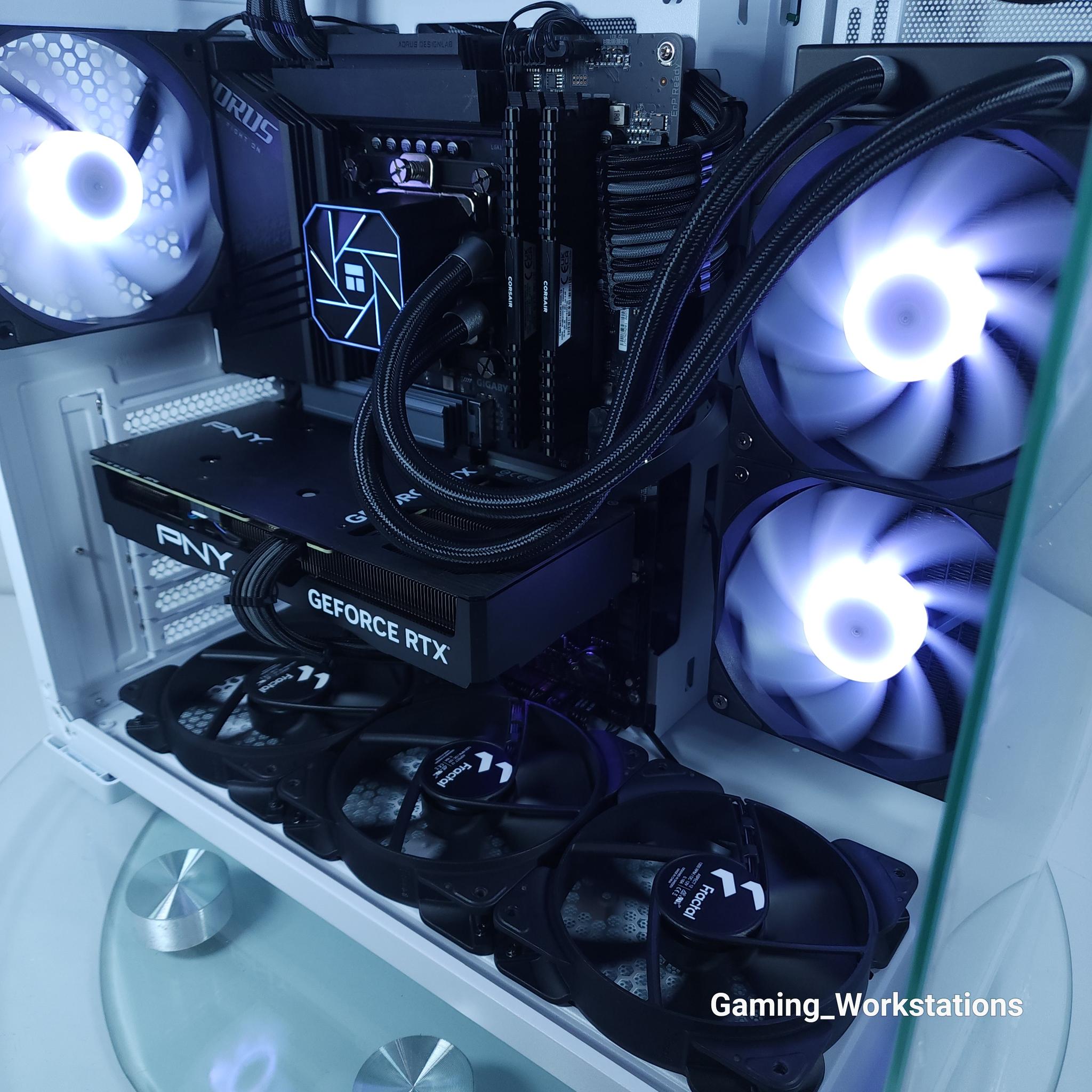🤍RTX 4070 Super●Core i7 12700KF●1440p Gaming Computer
