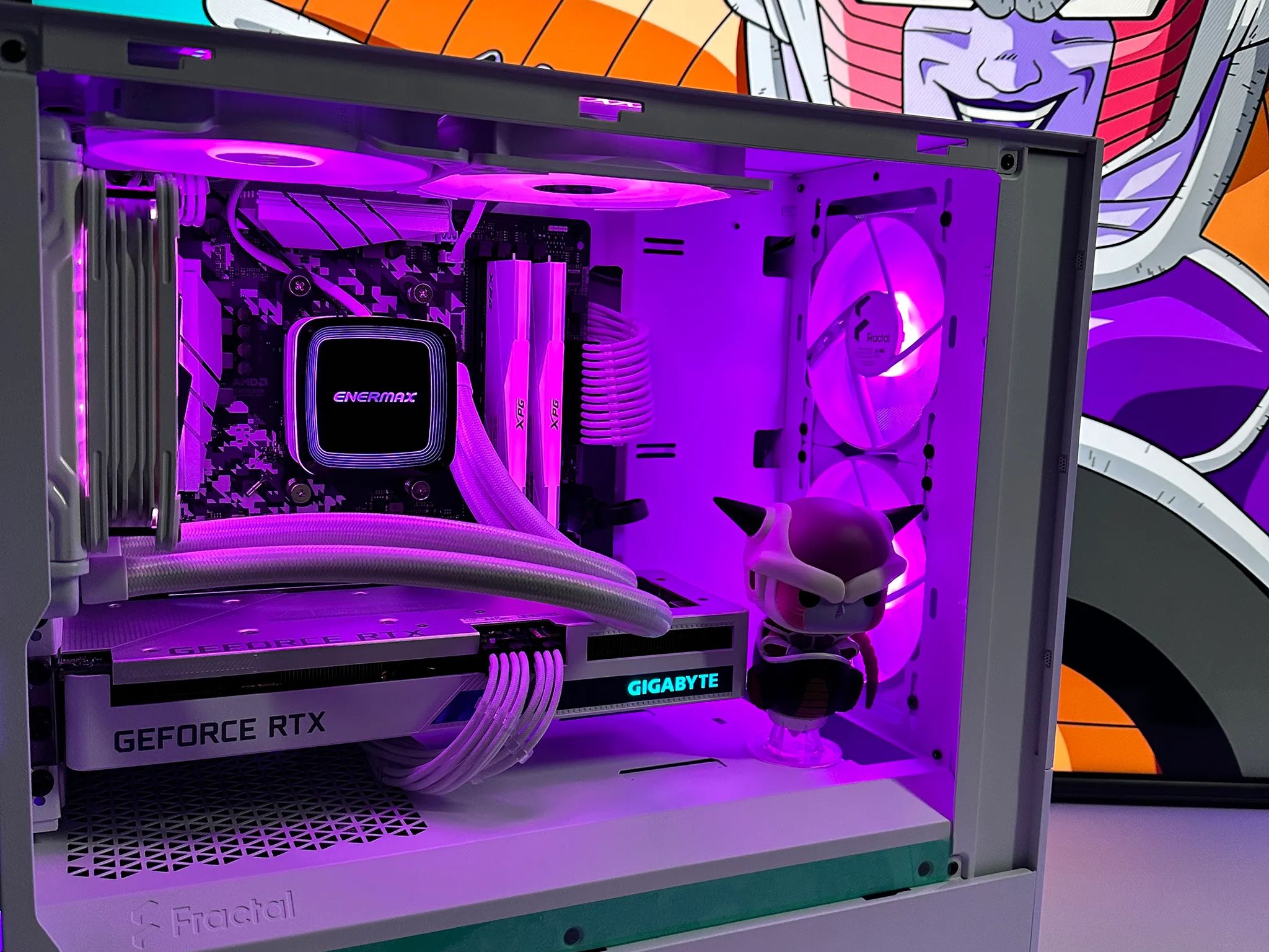 🧊Frieza🧊-Liquid Cooler Gaming PC-Nvidia RTX 3060 12GB-AMD Ryzen 5 5600-16GB DDR4 -1TB NVME