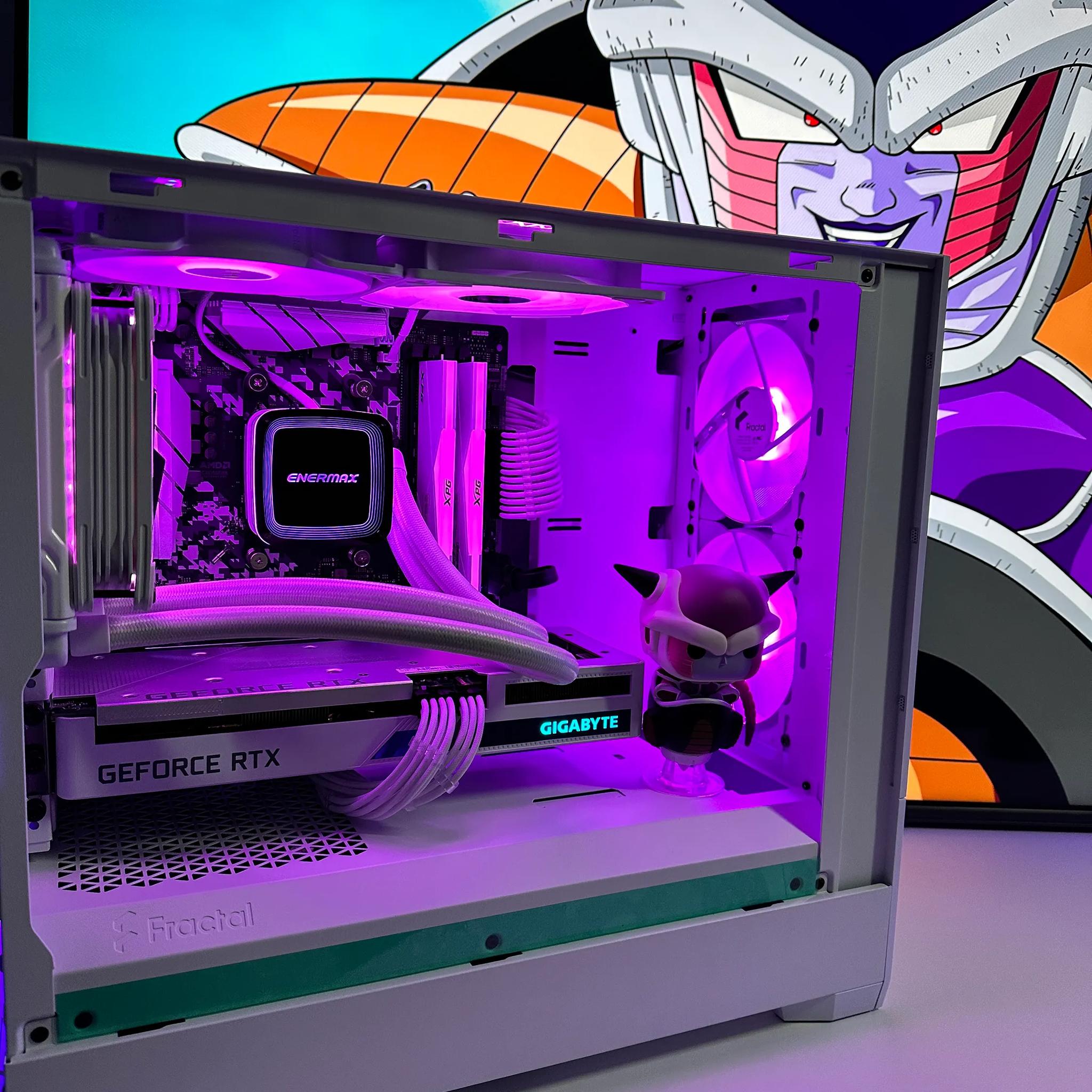 🧊Frieza🧊-Liquid Cooler Gaming PC-Nvidia RTX 3060 12GB-AMD Ryzen 5 5600-16GB DDR4 -1TB NVME