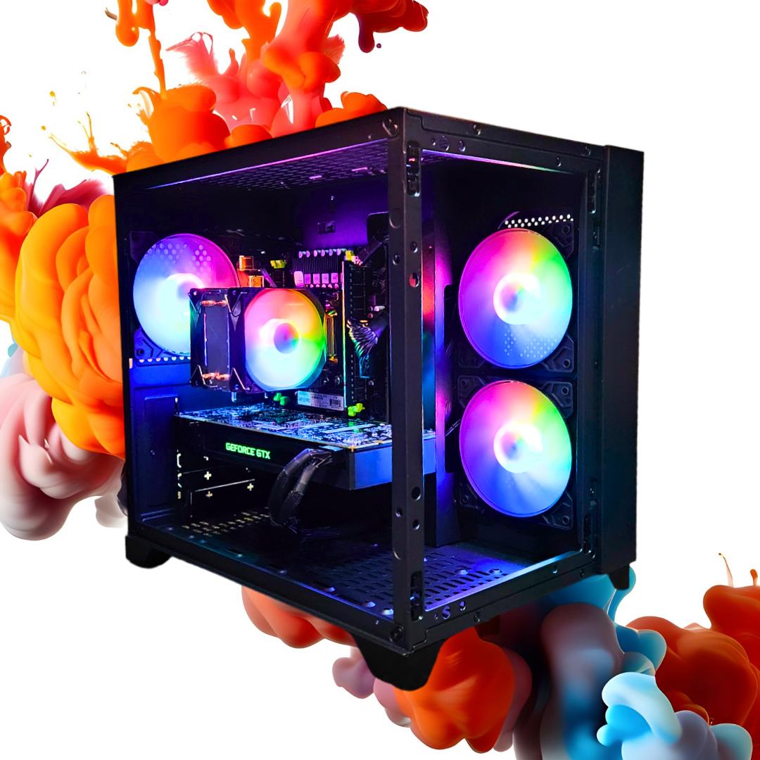 💡Spotlight🔦: GTX 1070 8GB | Xeon E5-2650 V3 | 16GB DDR4 RAM | 1TB SSD | 5 Fans | Black RGB PC
