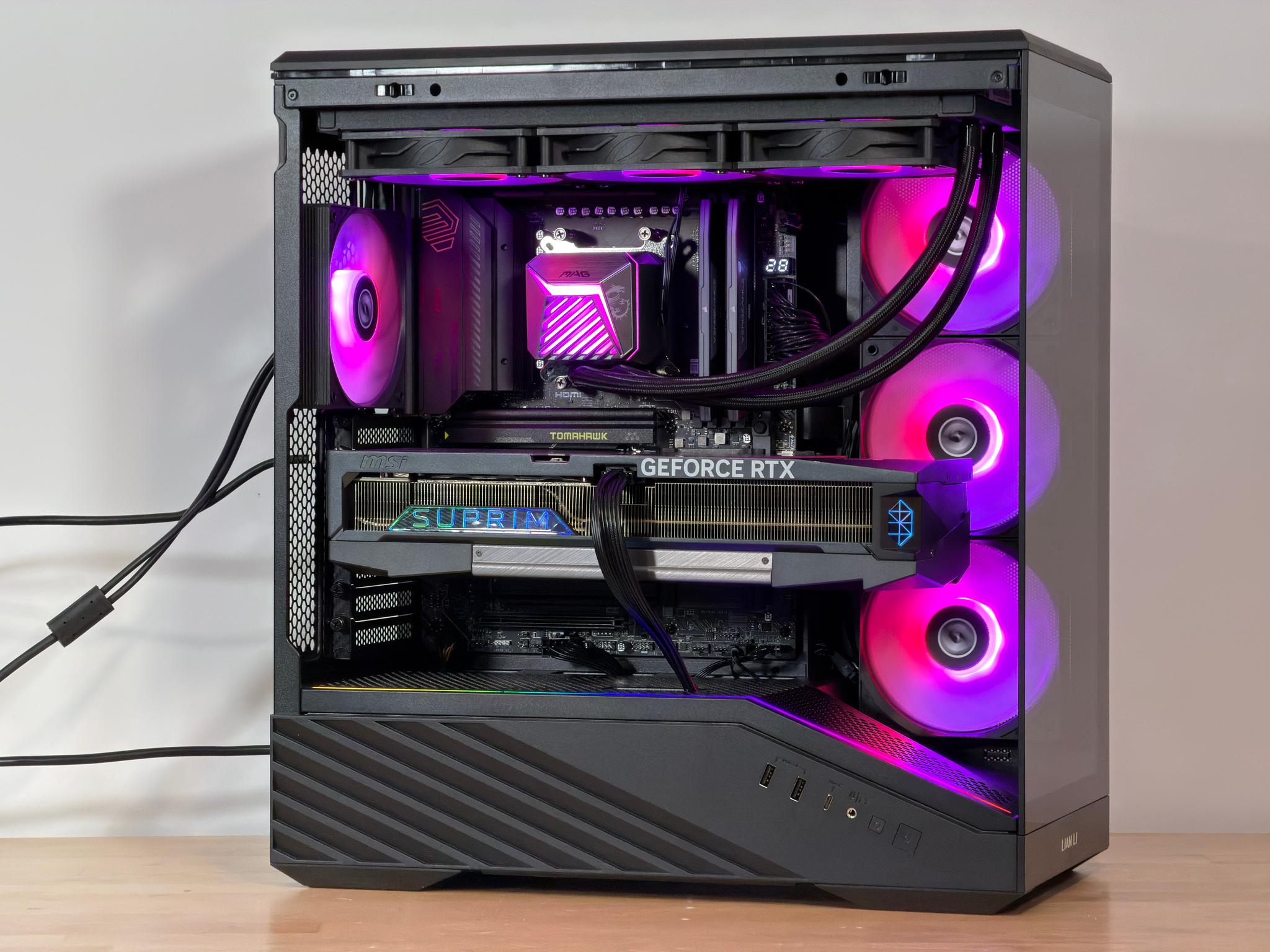 RTX 5090 Suprim Ryzen 7 9800x3d Gaming PC