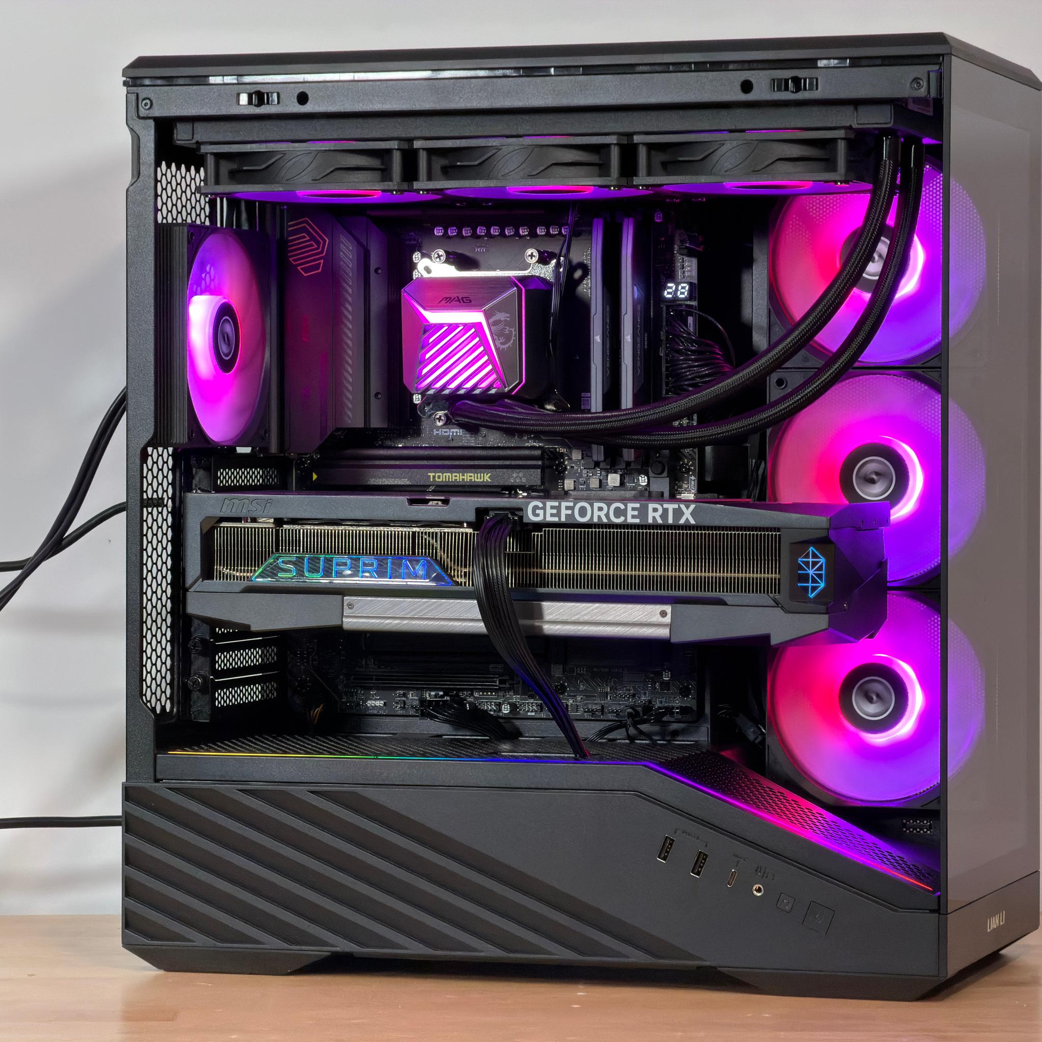 RTX 5090 Suprim Ryzen 7 9800x3d Gaming PC