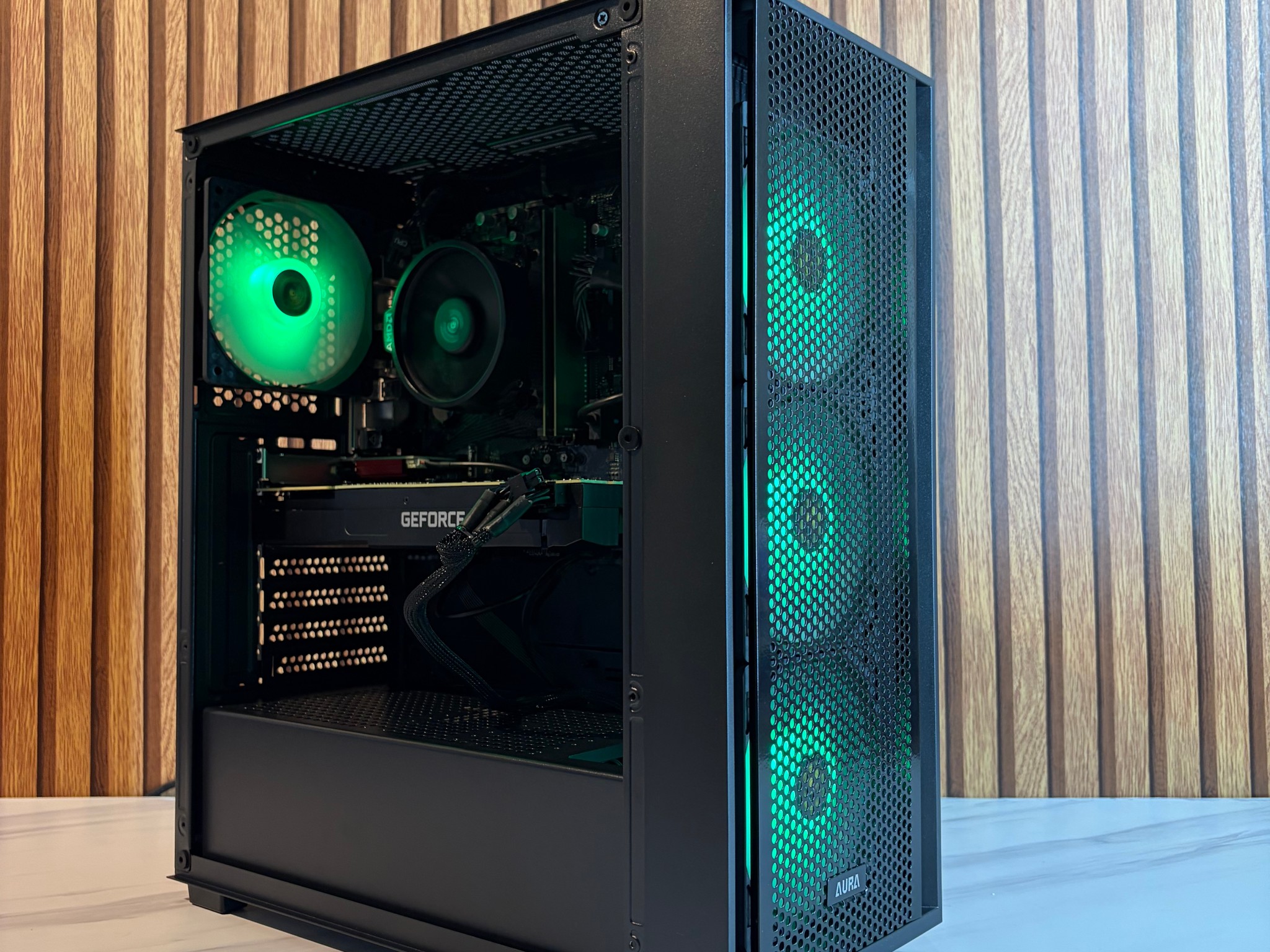 RTX 2070  | Ryzen 5 5500 | 16 GB ddr4 ram | 500GB SSD | 450W