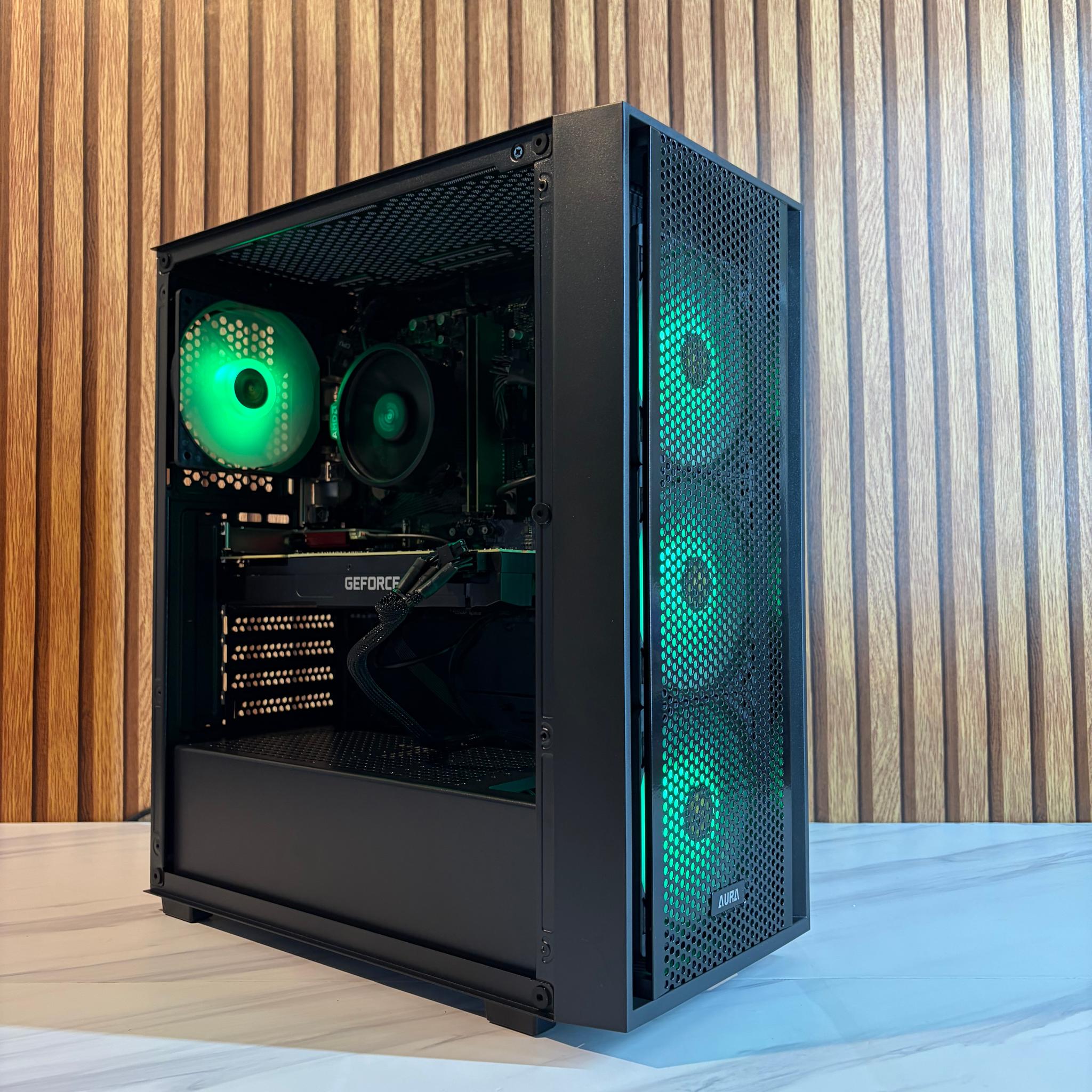RTX 2070  | Ryzen 5 5500 | 16 GB ddr4 ram | 500GB SSD | 450W