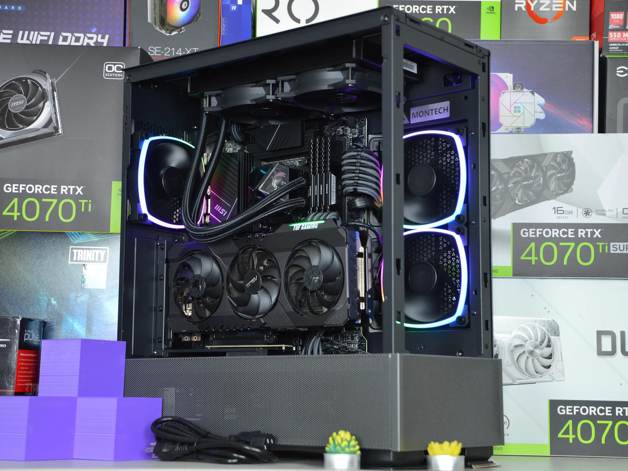 ⚫♞| RTX 3080 10GB| INTEL i5-12600K | 32 GB DDR4 RAM | 1.5TB GEN3 & GEN4 NVME | Dark Knight |