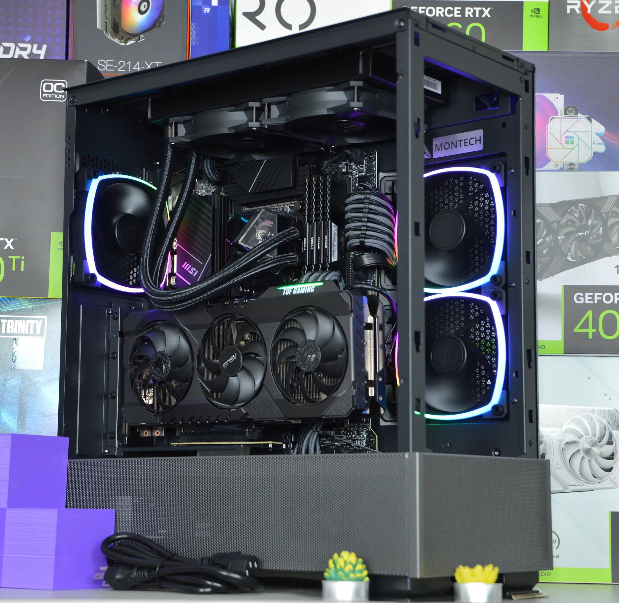 ⚫♞| RTX 3080 10GB| INTEL i5-12600K | 32 GB DDR4 RAM | 1.5TB GEN3 & GEN4 NVME | Dark Knight |