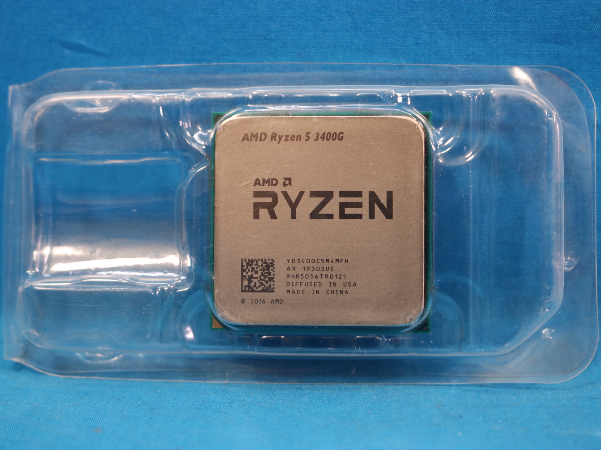 AMD Ryzen 5 3400G 3.70GHz Socket AM4 Quad-Core 4MB Desktop CPU - 4096477896