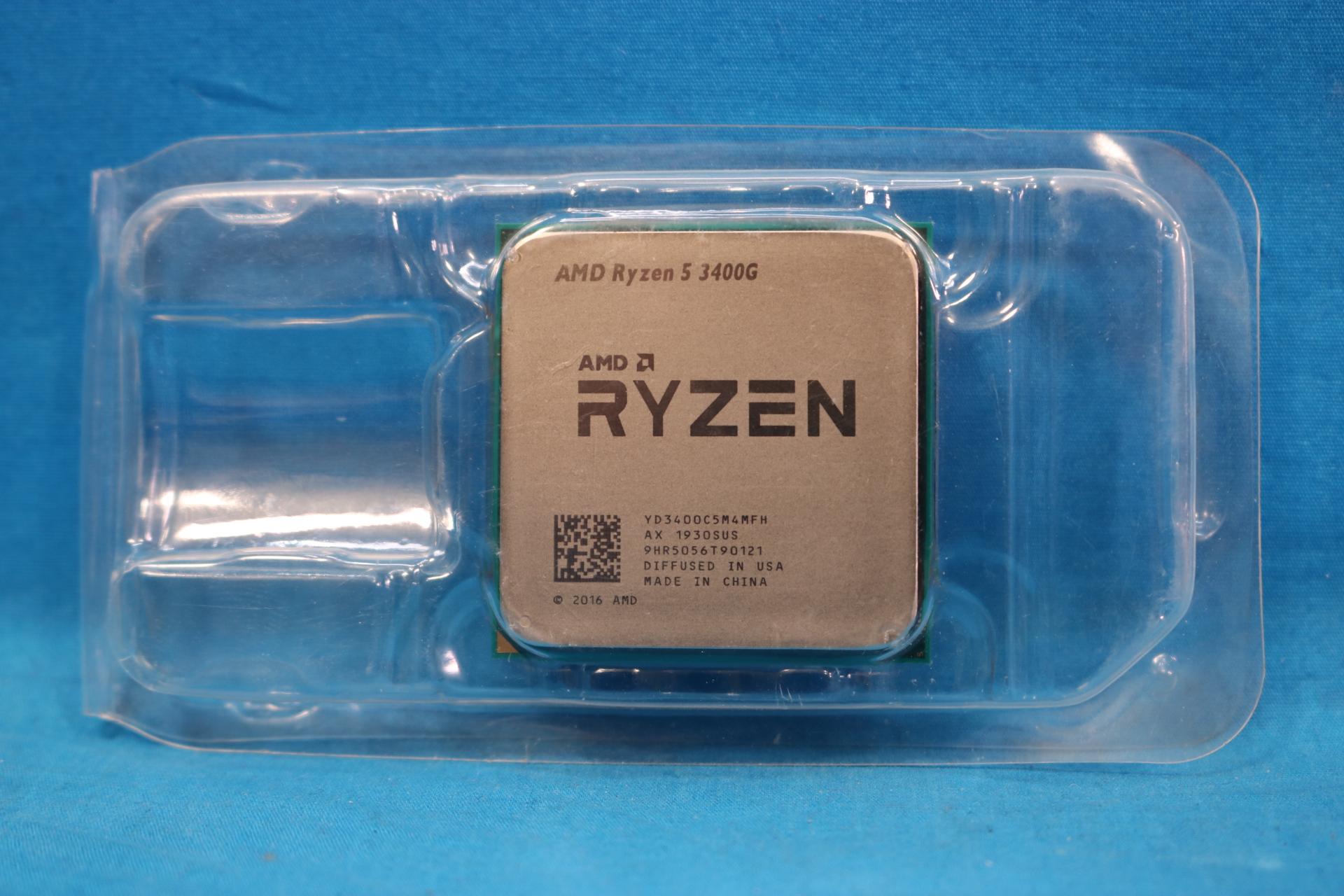 AMD Ryzen 5 3400G 3.70GHz Socket AM4 Quad-Core 4MB Desktop CPU - 4096477896