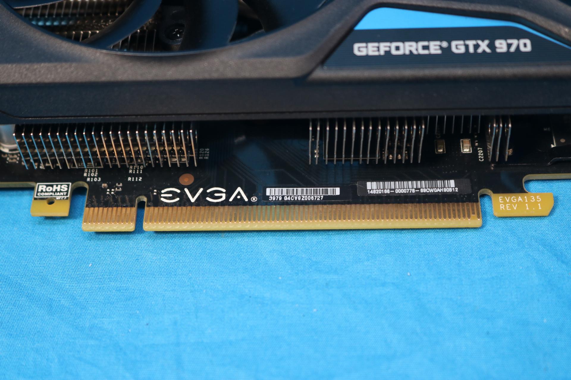 EVGA NVIDIA GeForce GTX 970 SSC ACX 2.0 4GB GDDR5 PCIe 3.0 x16 Desktop GPU 04G-P4-3979-KB