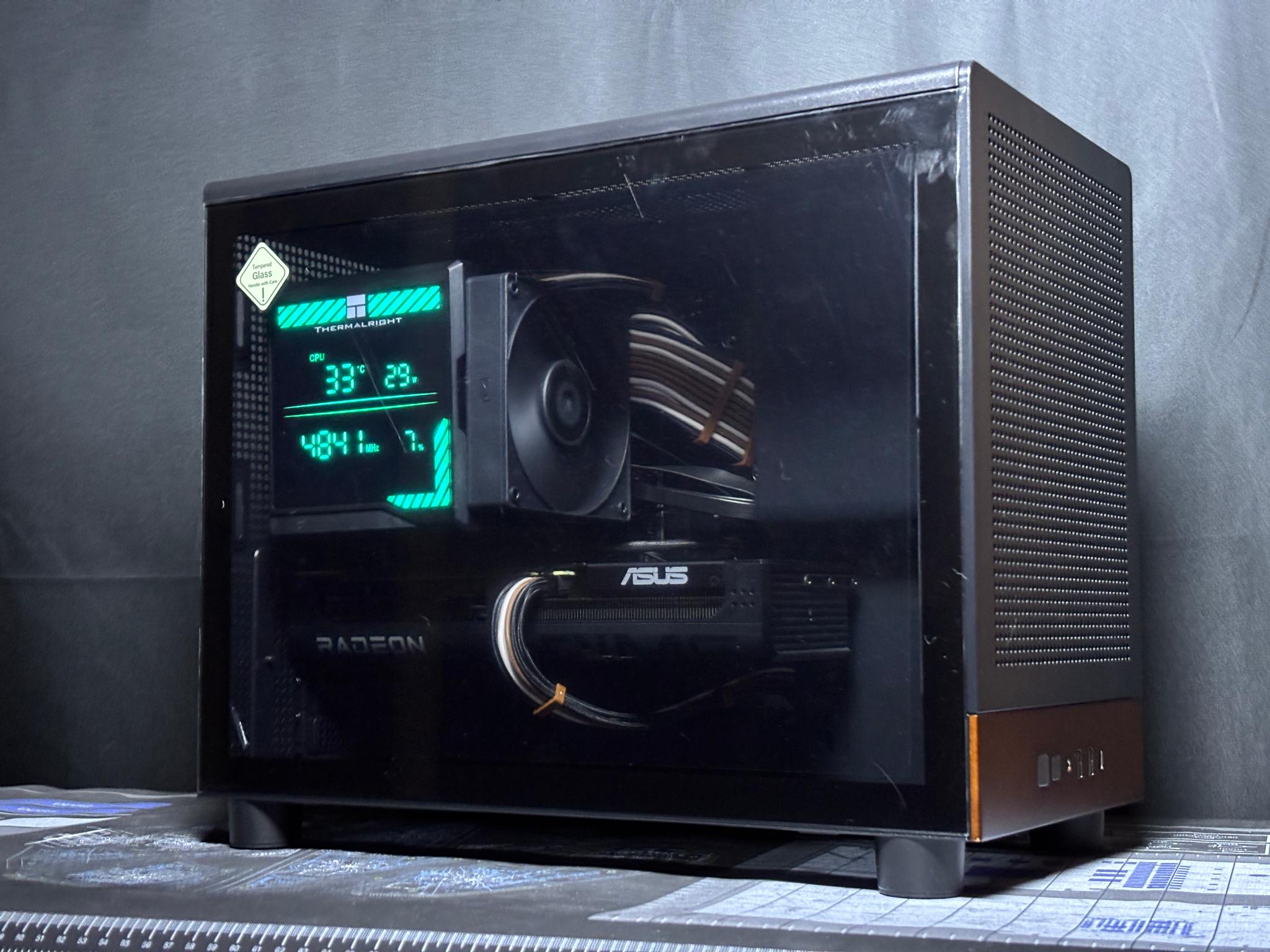 BEAST AM5 PC🔥9060 XT| Ryzen 5 7500F | 32gb DDR5 | 500 GB M.2 SSD🔥