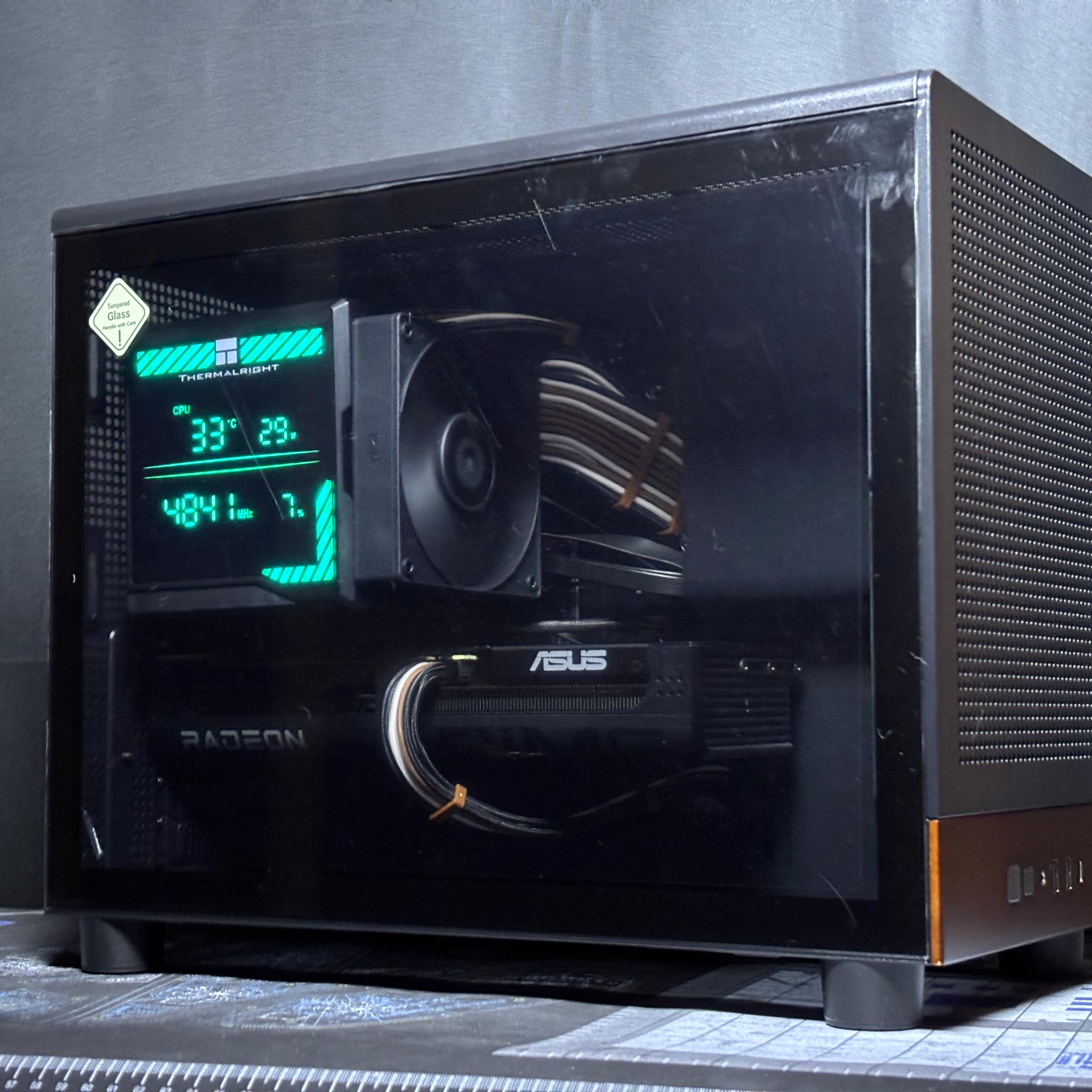 BEAST AM5 PC🔥9060 XT| Ryzen 5 7500F | 32gb DDR5 | 500 GB M.2 SSD🔥