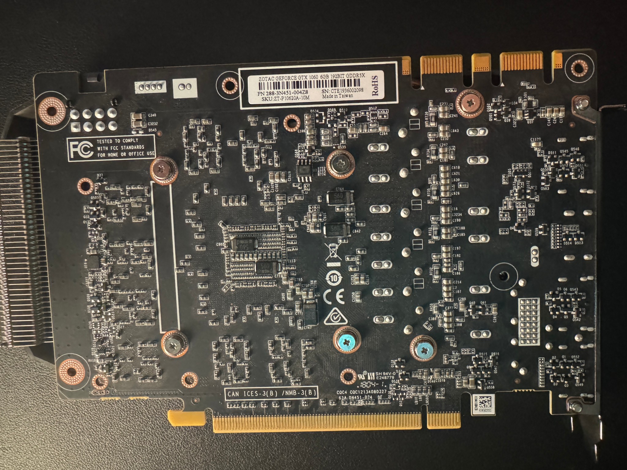 Zotac GeForce GTX 1060 6GB Graphics Card