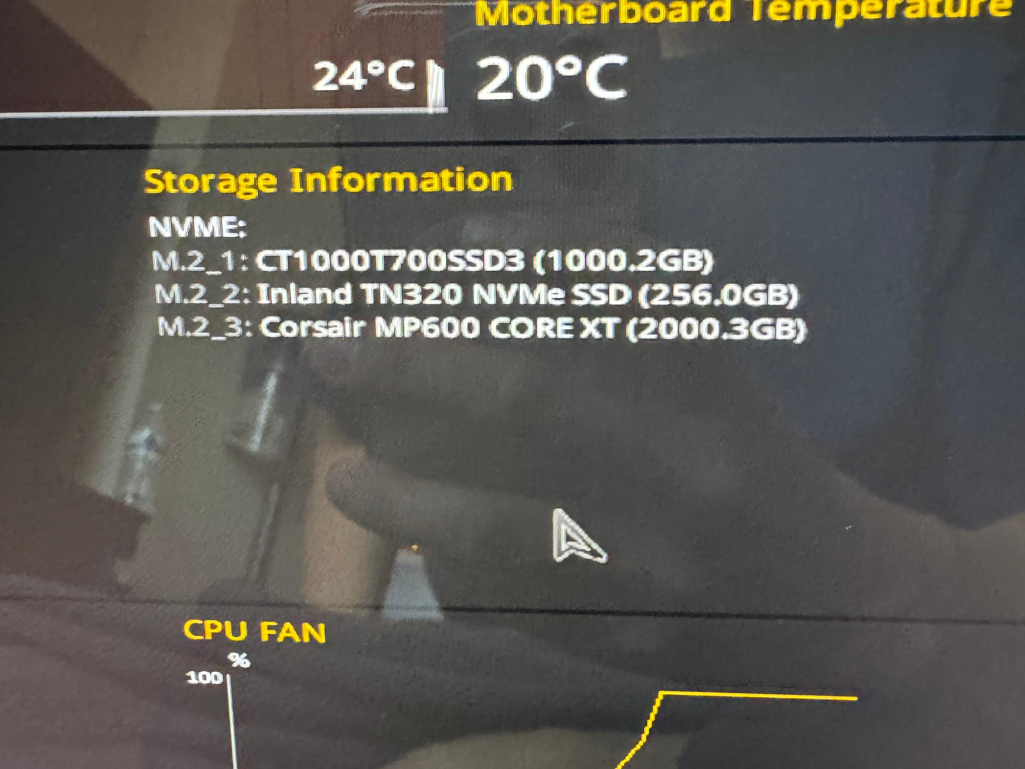 Inland TN320 NVMe m.2 SSD (256.0GB)