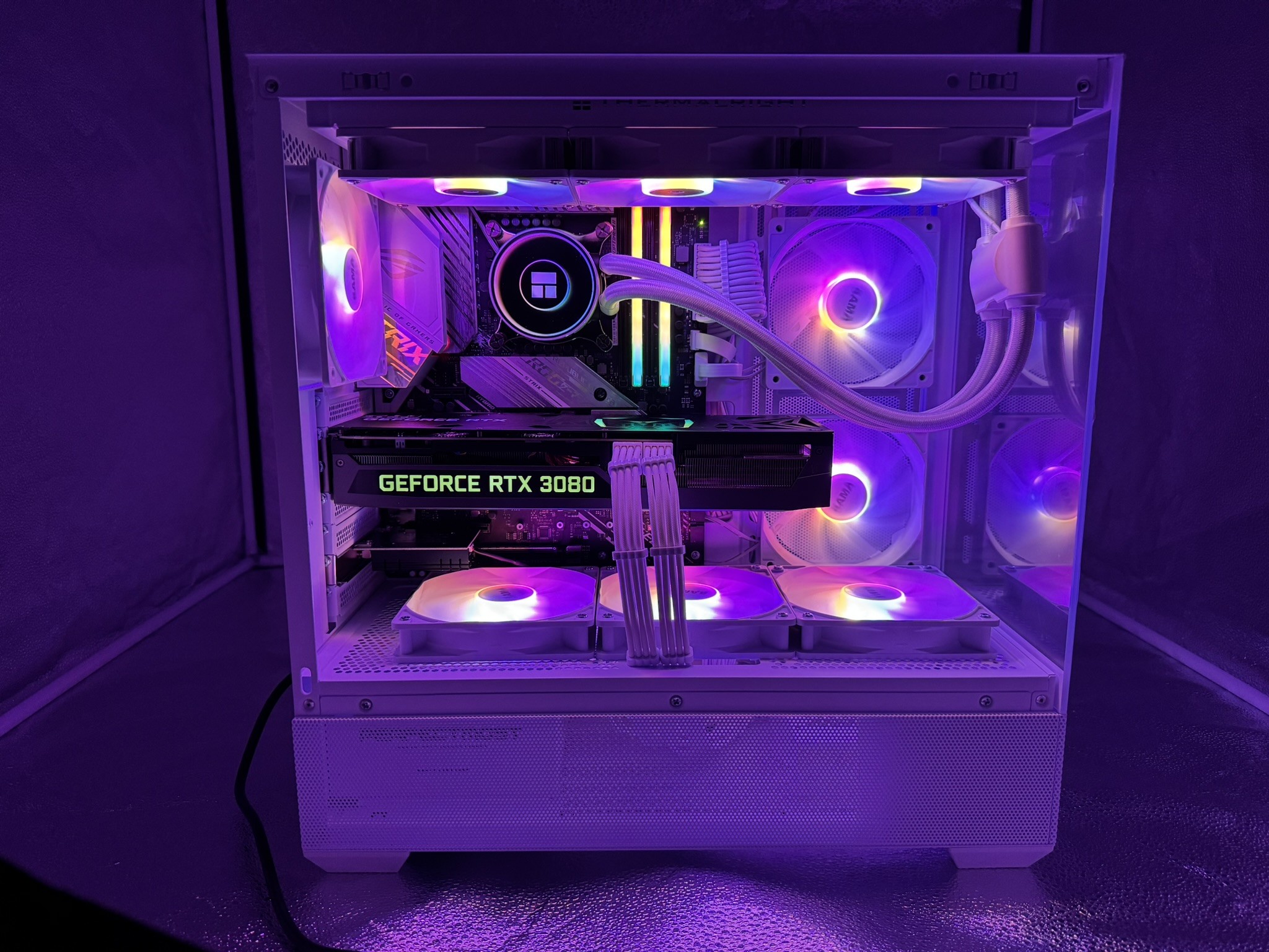 RTX 3080 | INTEL 10900K | Gaming PC | Workstation | 32GB | WIFI | WHITE