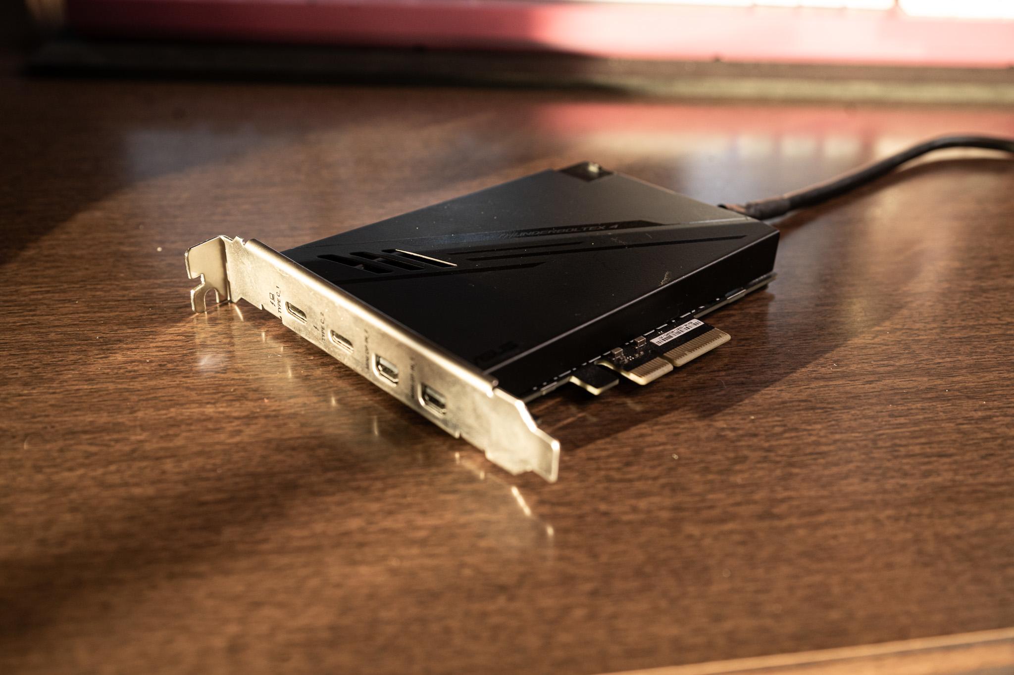 TB4 Thunderbolt card Asus