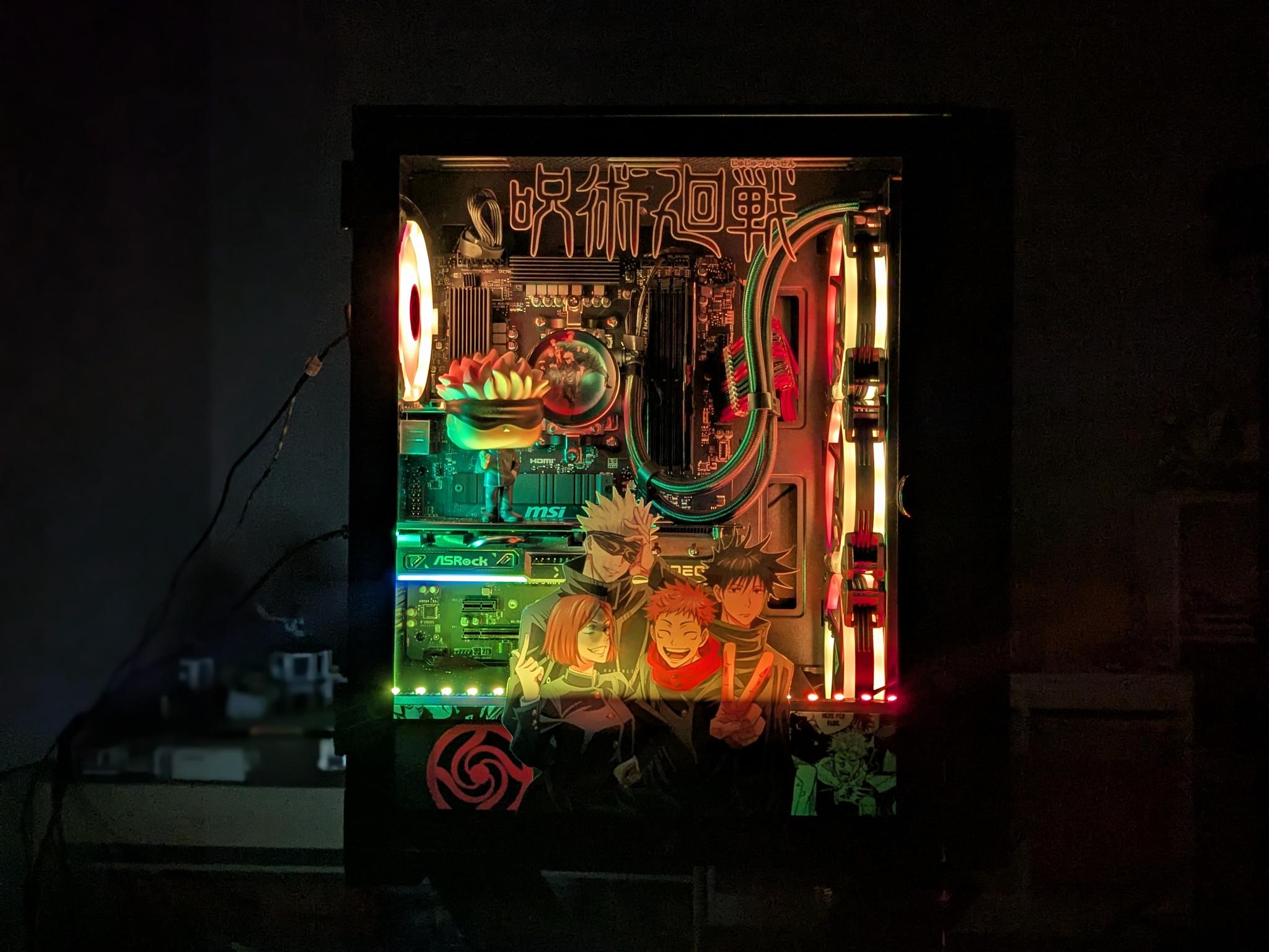 The Jujutsu Kaisen | Ryzen 5 9600X | RX 9060XT | 16GB DDR5 RAM | 1TB SSD