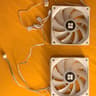 2x NZXT RF-Q12CR Case Fans 2x Thermalright TL-C12CW RGB Case Fans