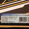 Barely Used OLOy Warhawk 16GB DDR4-3600 CL18 Ram Kit
