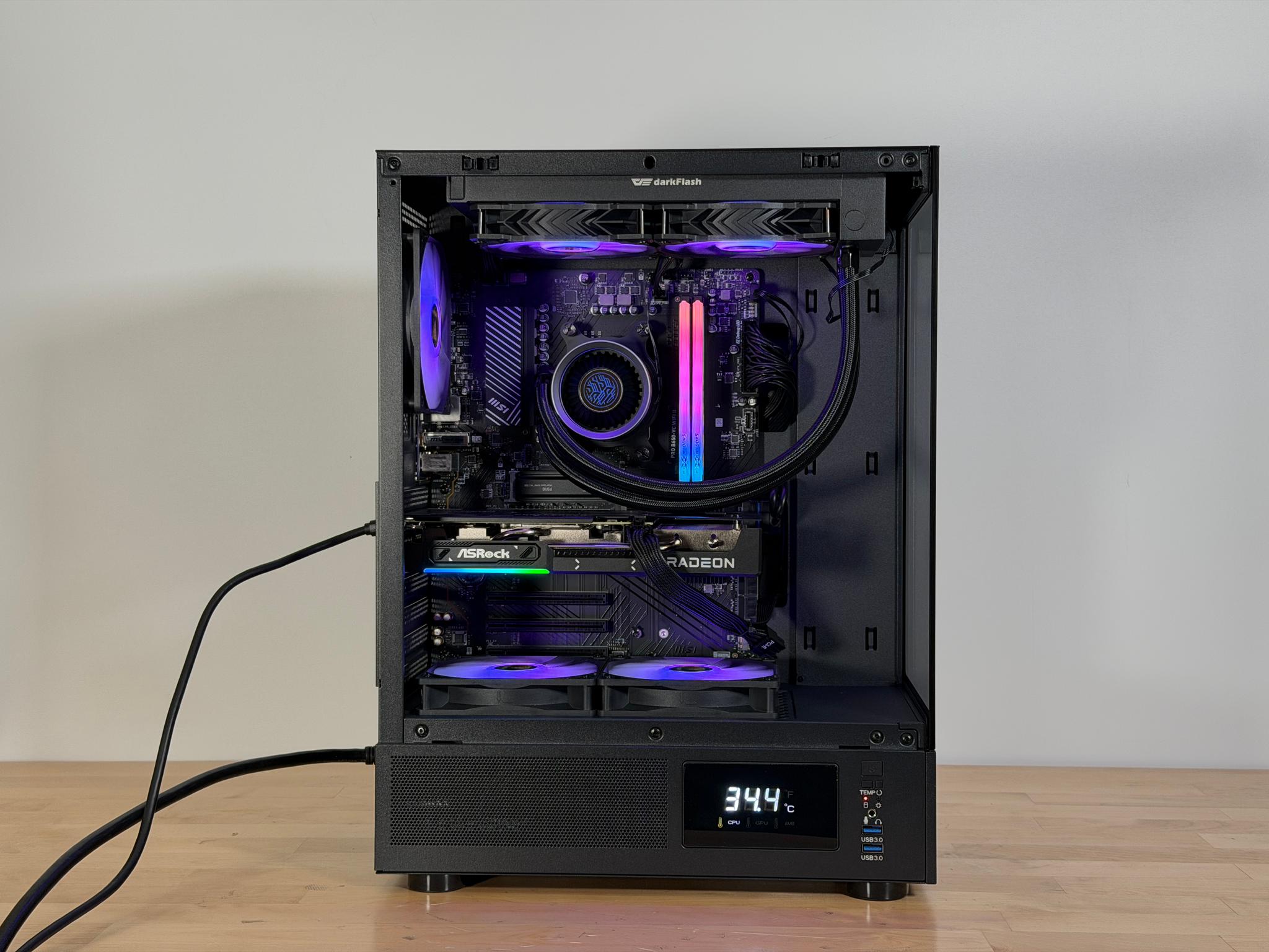 RX 9060XT 16gb Ryzen 5 7600x3d Gaming PC