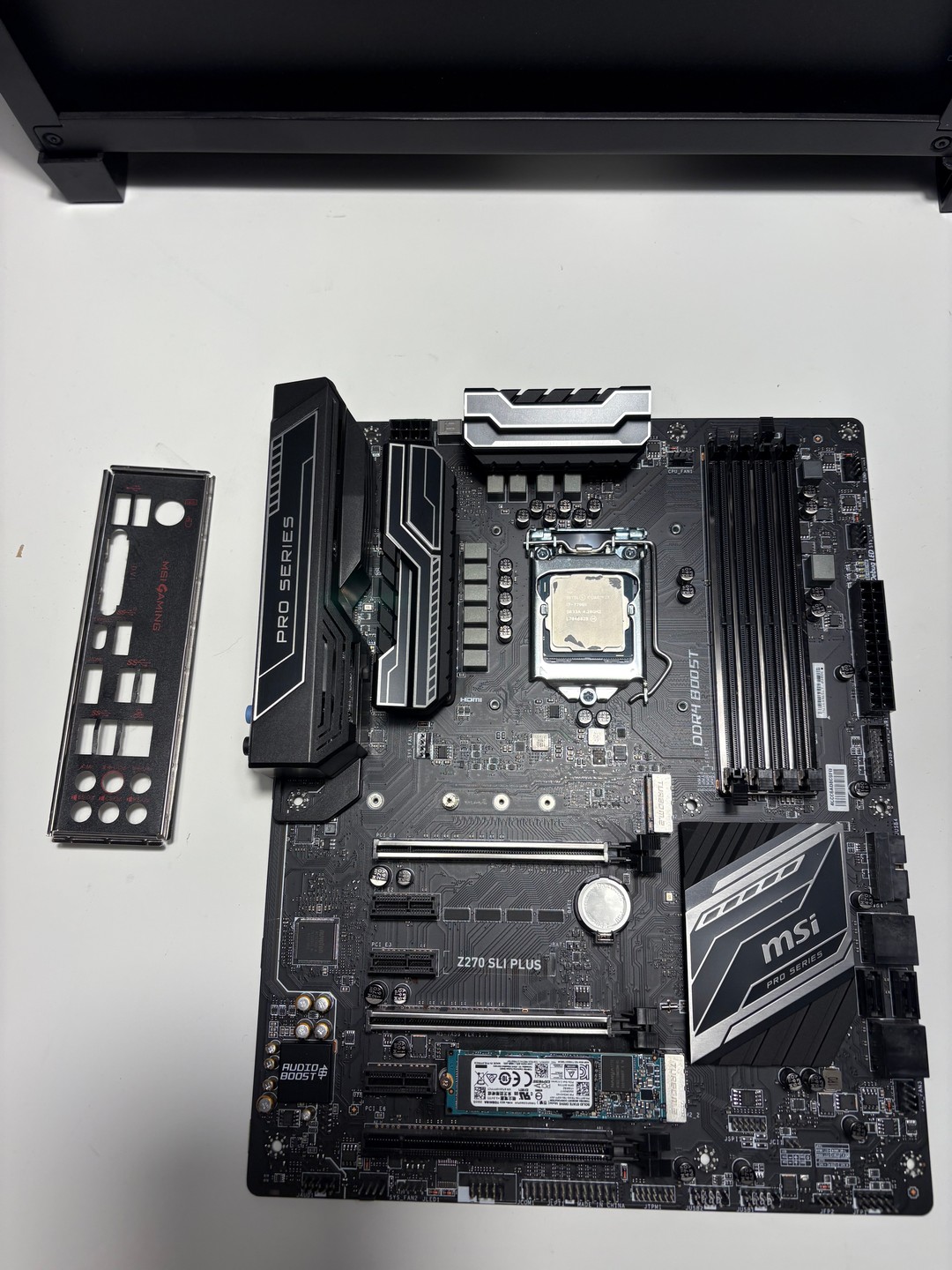 Combo - i7 7700K, MSI Z270 Motherboard, 256GB NVMe | Jawa