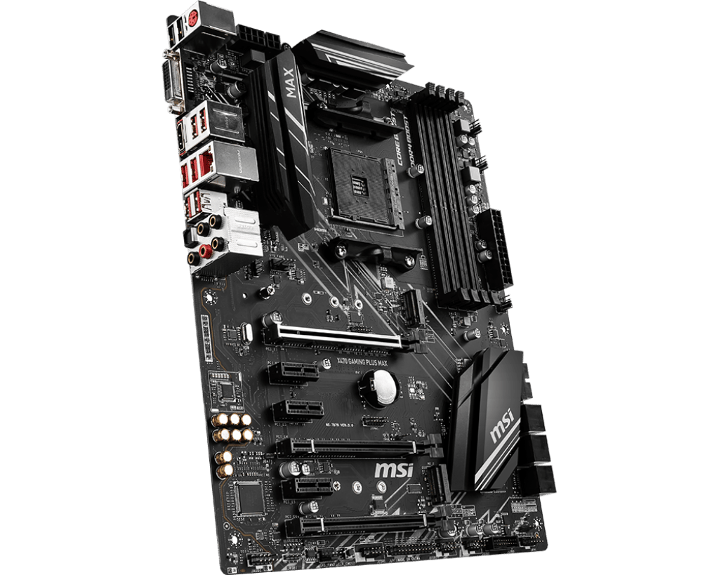 MSI X470 GAMING PLUS MAX AM4 AMD Ryzen 5000 ATX Motherboard *LATEST BIOS* FULL SET!