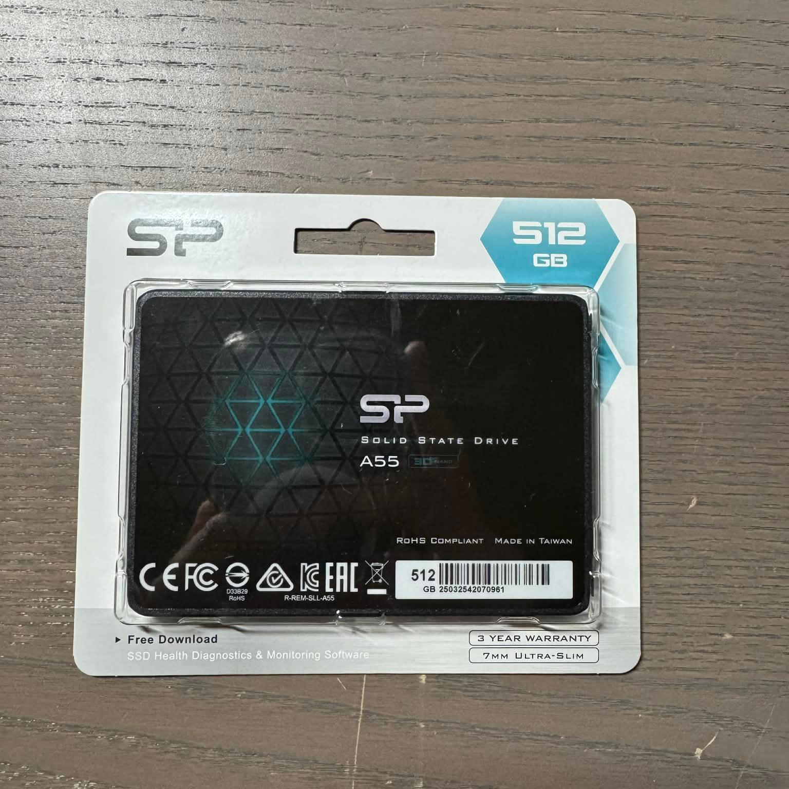 Silicon Power 512GB SSD A55