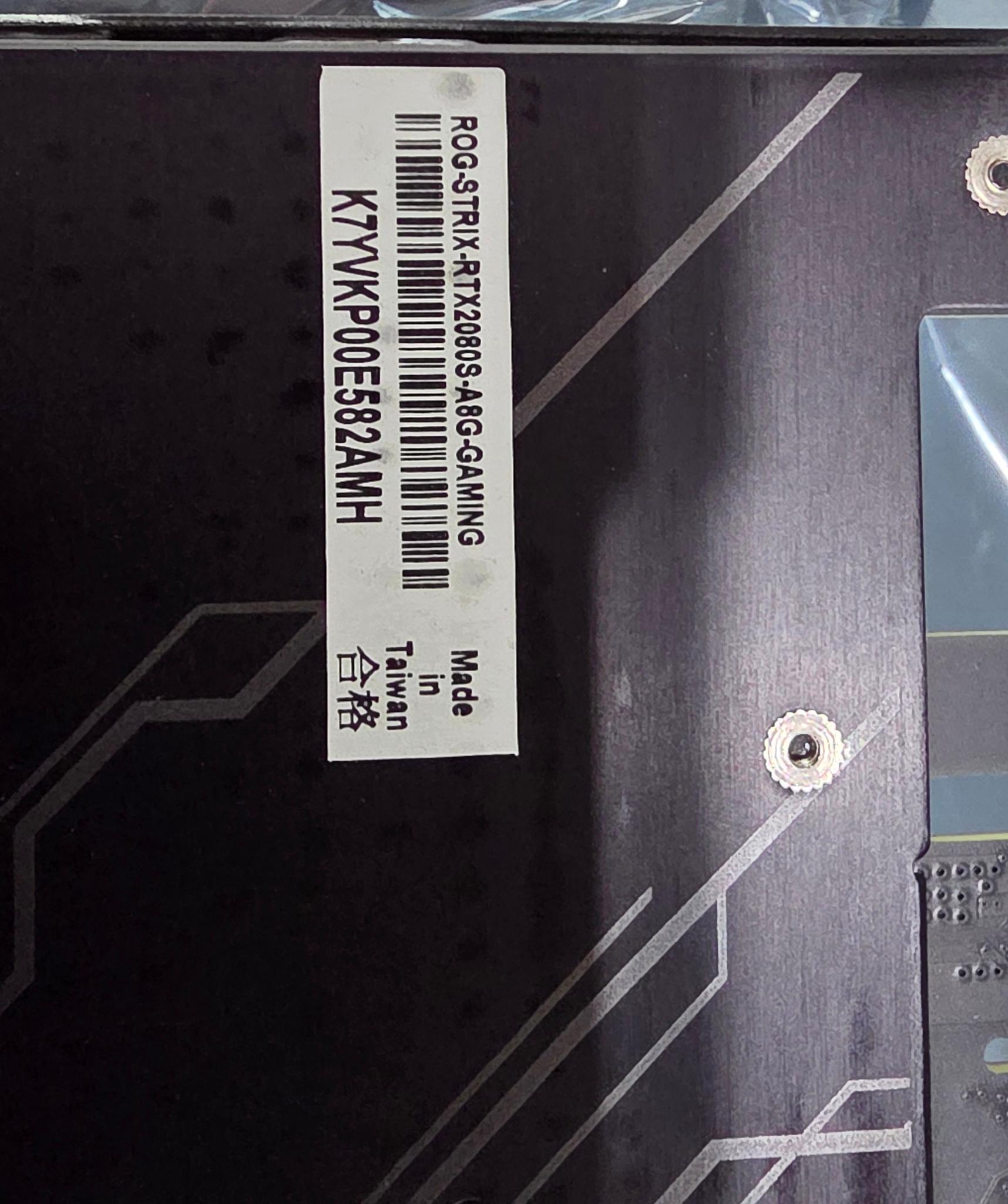 ASUS ROG Strix GeForce RTX 2080 SUPER GAMING