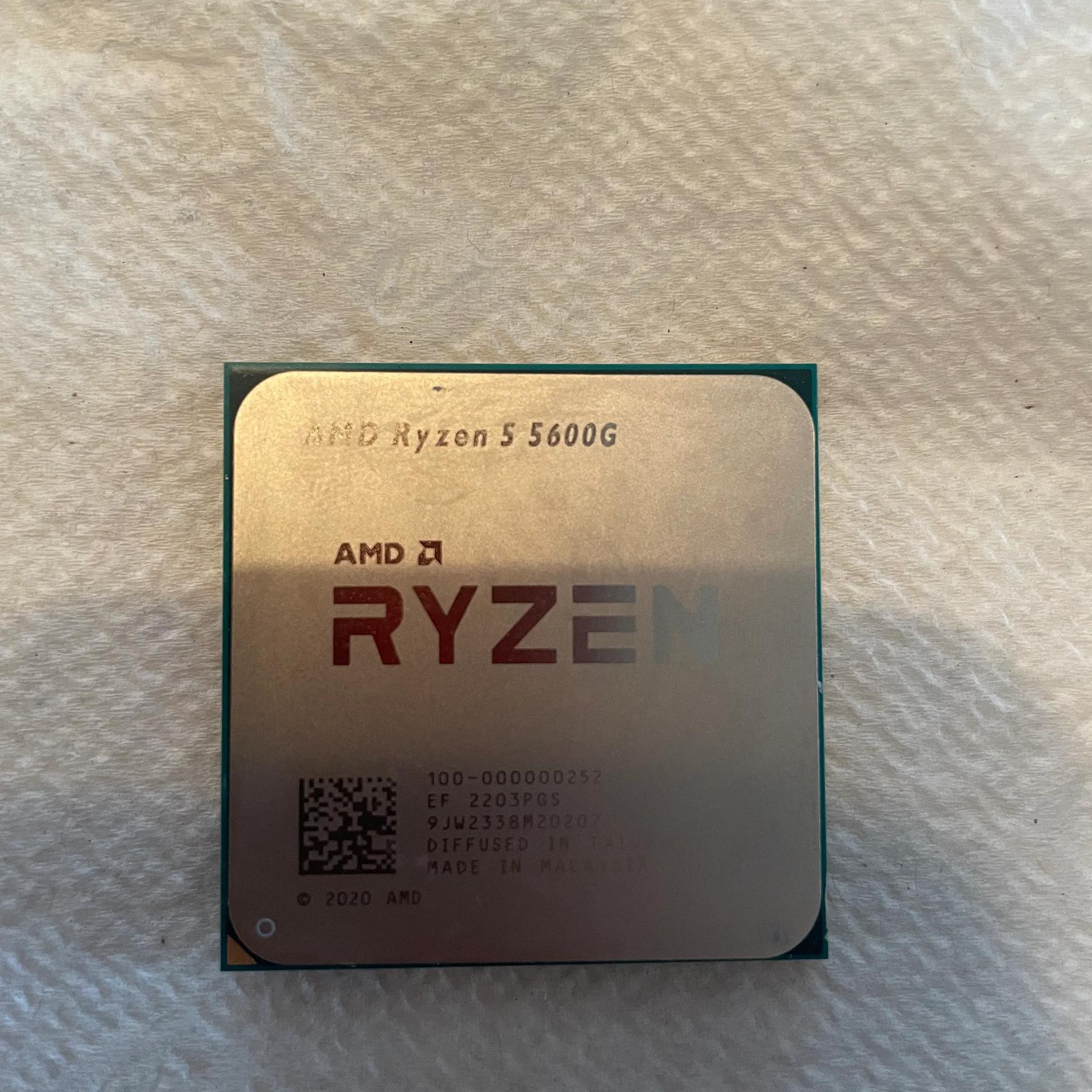 AMD Ryzen 5600G with Wrath Cooler