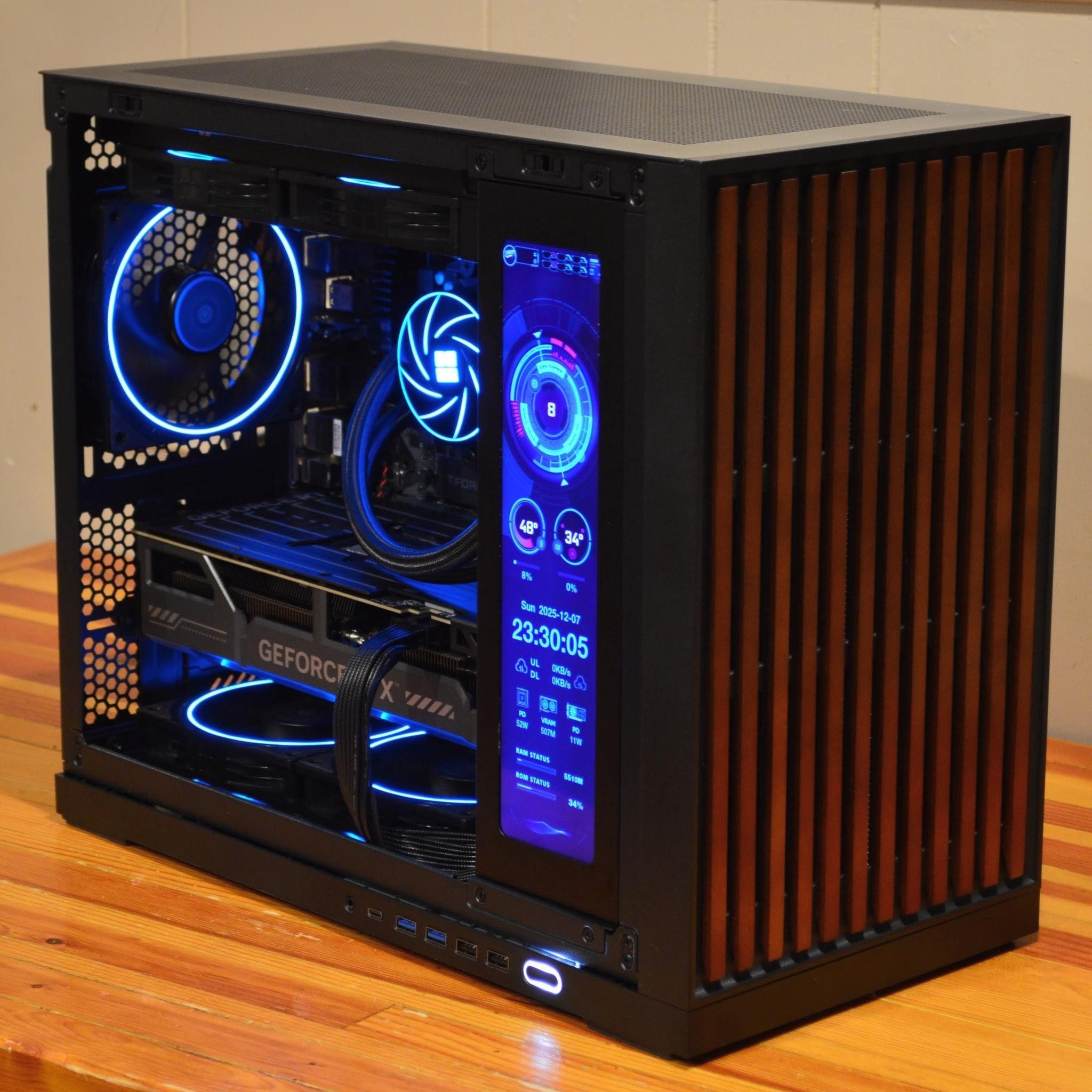 🖤1440p Gaming PC | Ryzen 7 7700X + RTX 5070 | 32GB DDR5 | Subtle RGB 🖤