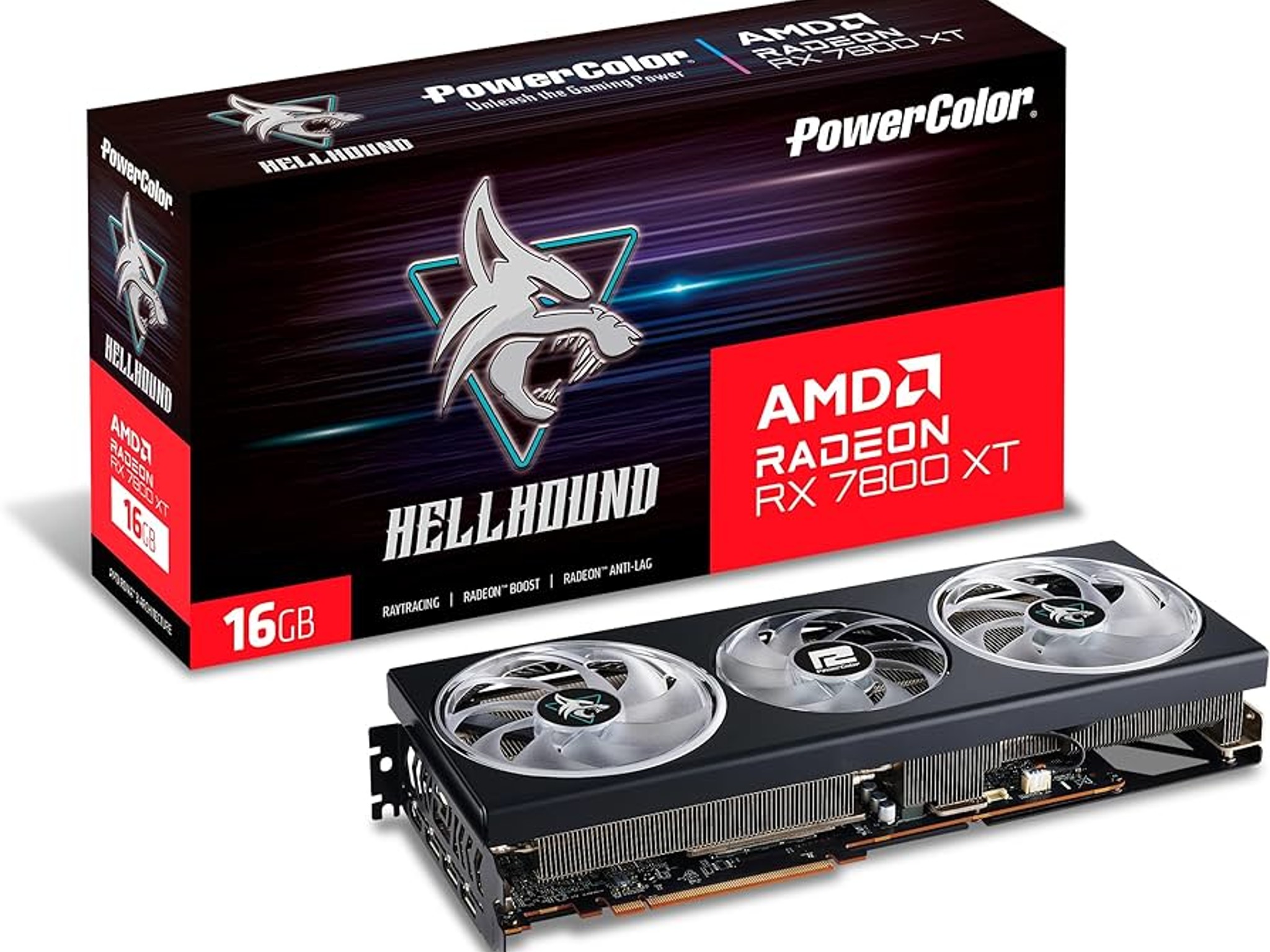 PowerColor RX 7800XT HELLHOUND EDITION