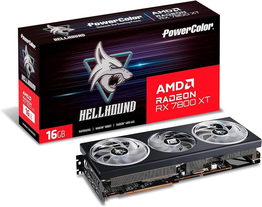 PowerColor RX 7800XT HELLHOUND EDITION