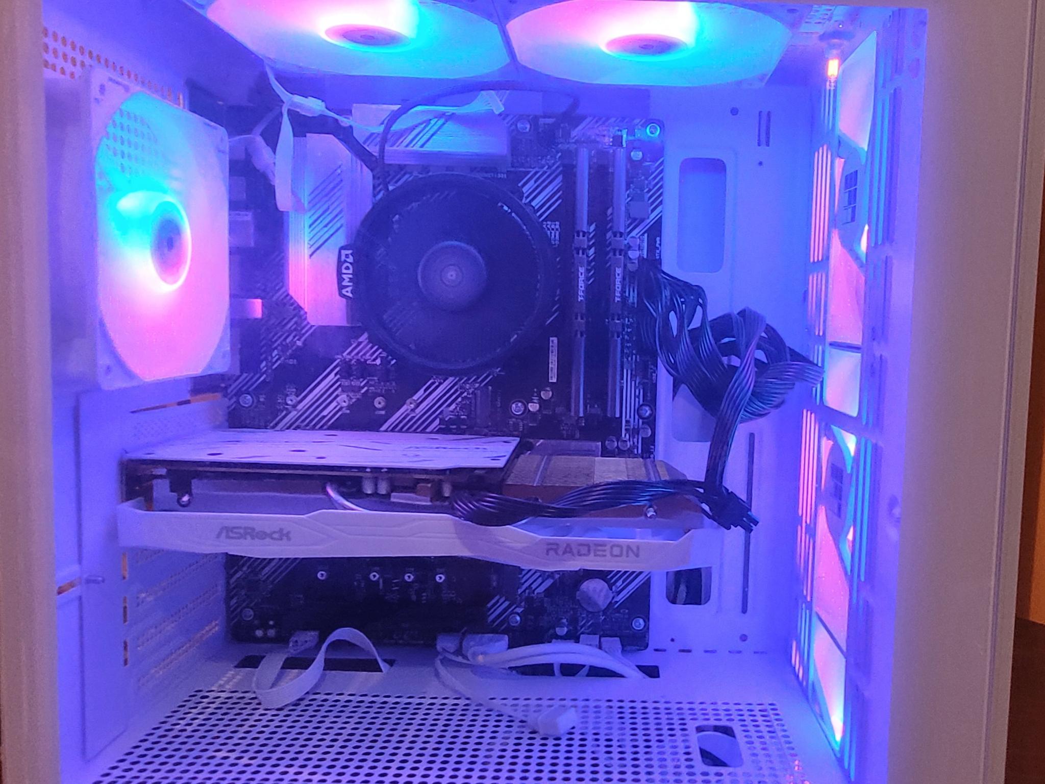Custom Built PC - AMD Ryzen 5 3600 | AMD Radeon RX 6600 | Windows 11 Home