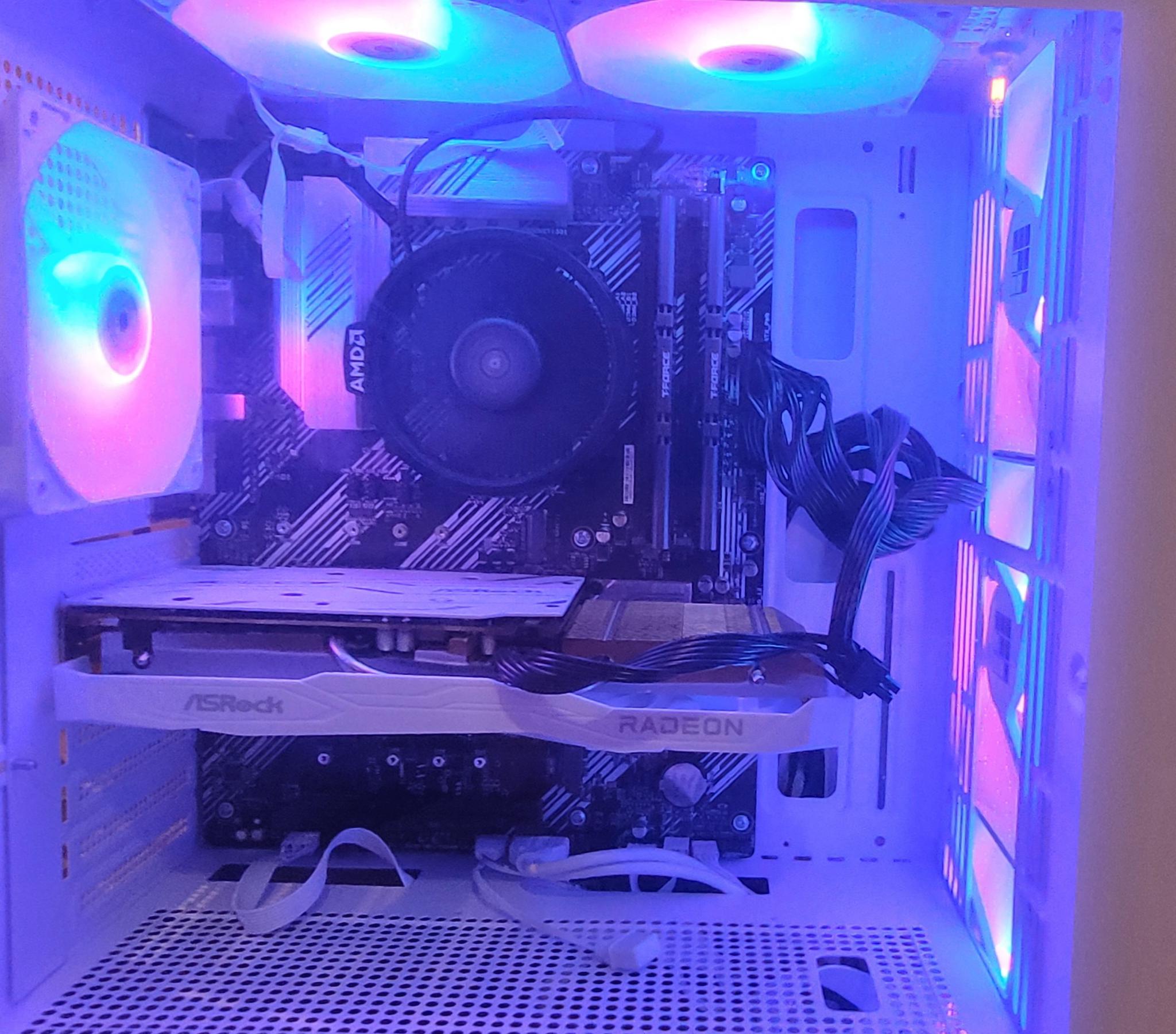 Custom Built PC - AMD Ryzen 5 3600 | AMD Radeon RX 6600 | Windows 11 Home